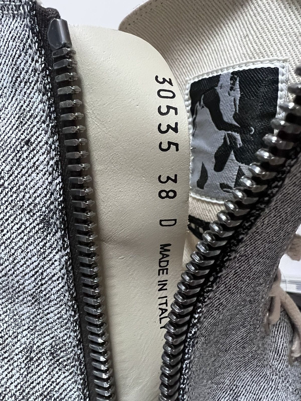 Rick Owens Drkshdw Rick owens drkshdw ramones high top sneakers sz38 Size US 8 / IT 38 - 8 Thumbnail