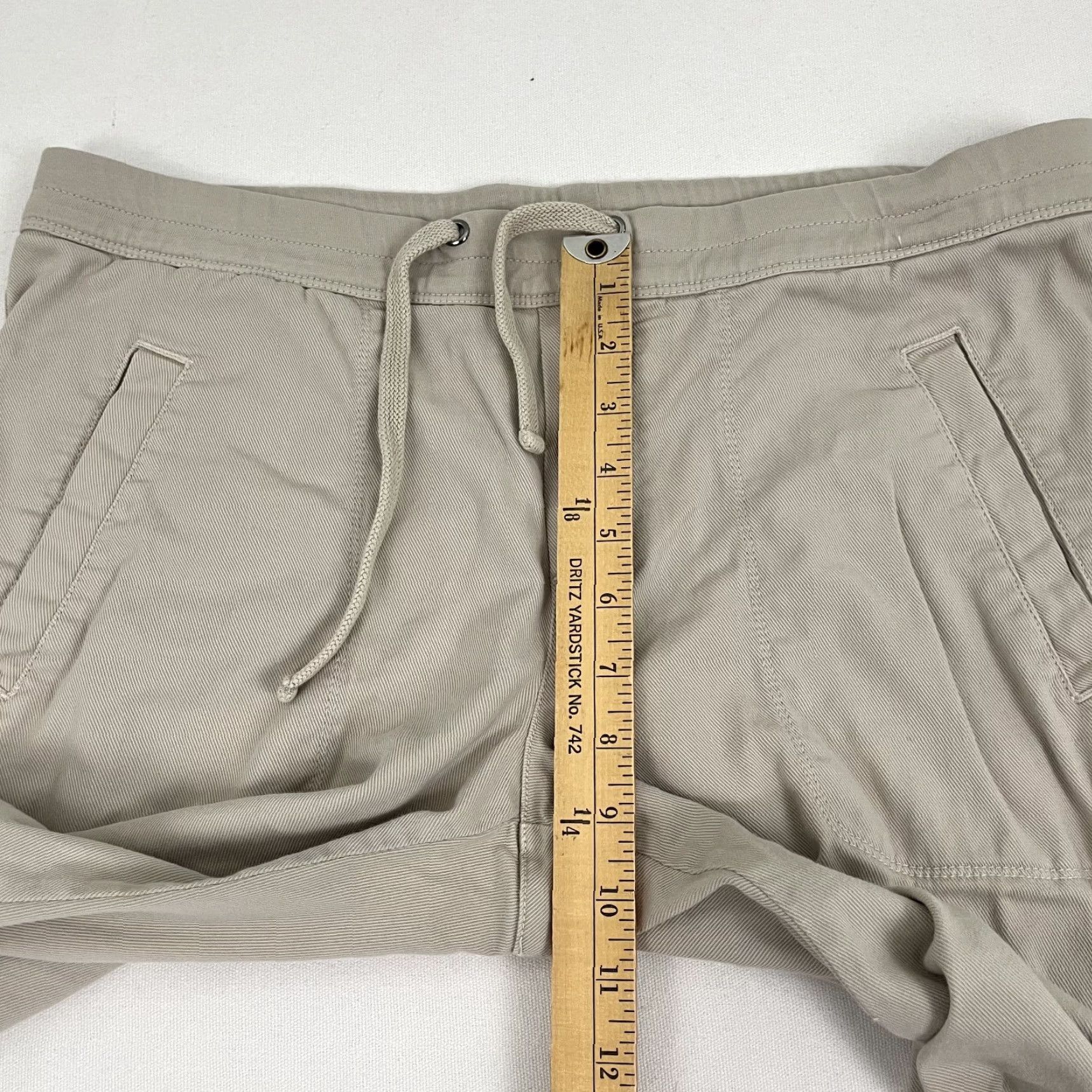 James Perse James Perse Soft Drift Pants Women Sz 3 W35 L28 Driftwood Pigment Pull On Casual Size 26" / US 2 / IT 38 - 6 Thumbnail