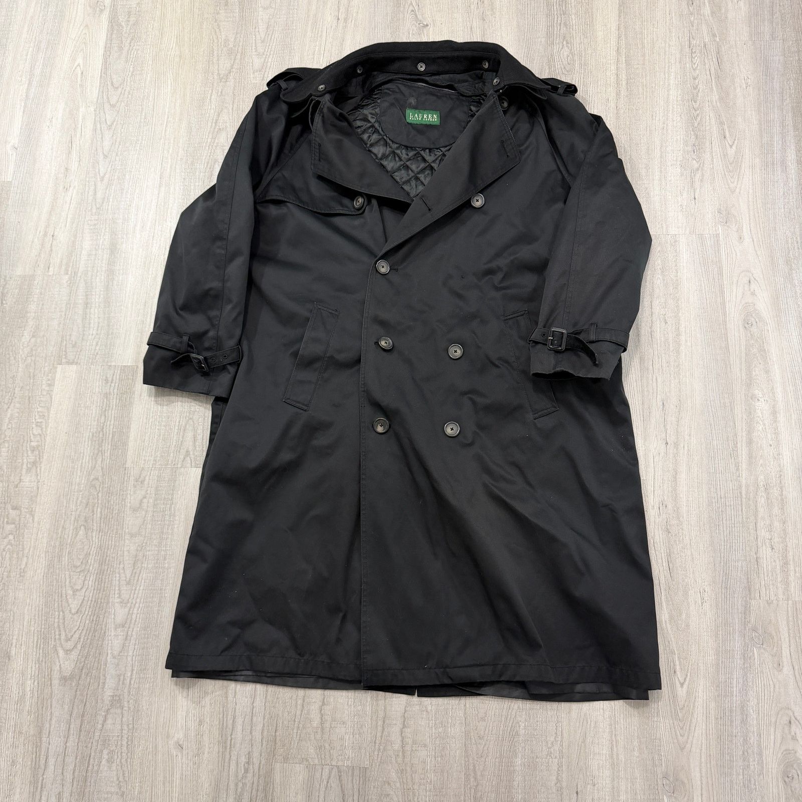 Lauren Ralph Lauren Vintage Lauren Ralph Lauren Edmond Trench Coat Men's 48L Size US XXL / EU 58 / 5 - 1 Thumbnail
