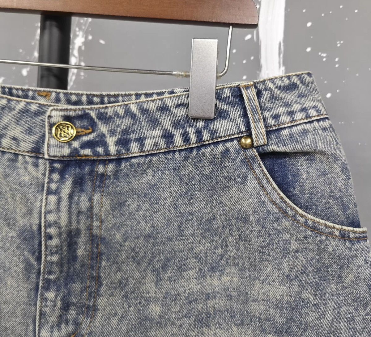 Jean Patchwork Camo Jean Shorts Size US 31 - 5 Thumbnail