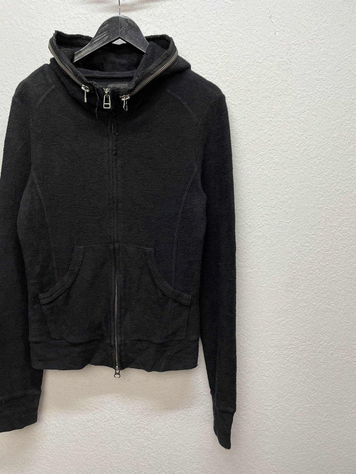 Japanese Brand Vintage Midas Rick Owens Vibe y2k Style Black Zip Hoodie Size US M / EU 48-50 / 2 - 3 Thumbnail
