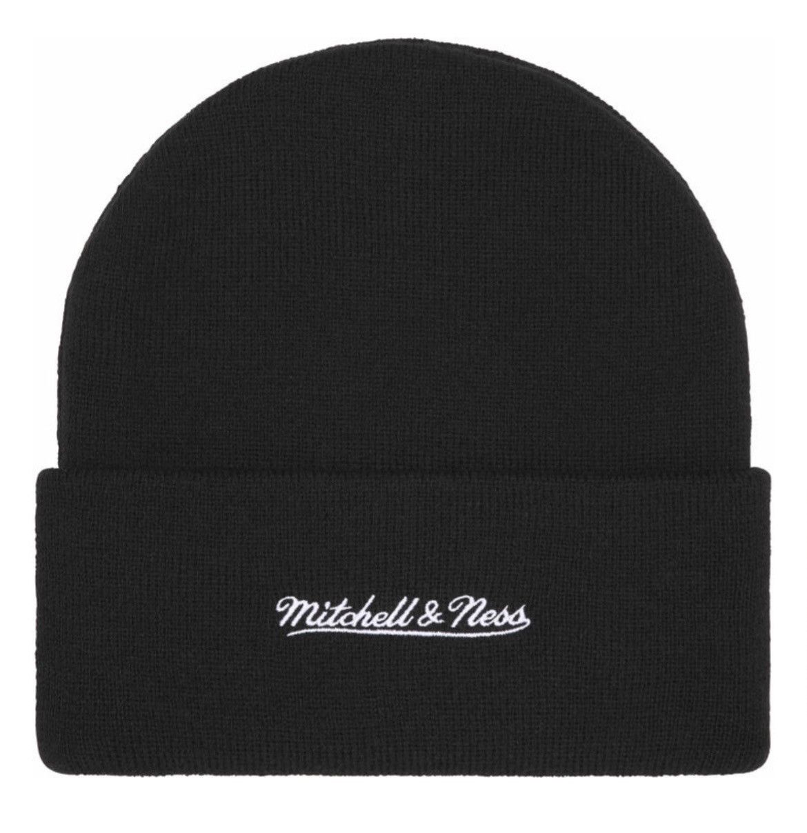 Mitchell & Ness × NCAA × Supreme Supreme Mitchell & Ness NCAA Beanie (Black) Size ONE SIZE - 5 Thumbnail