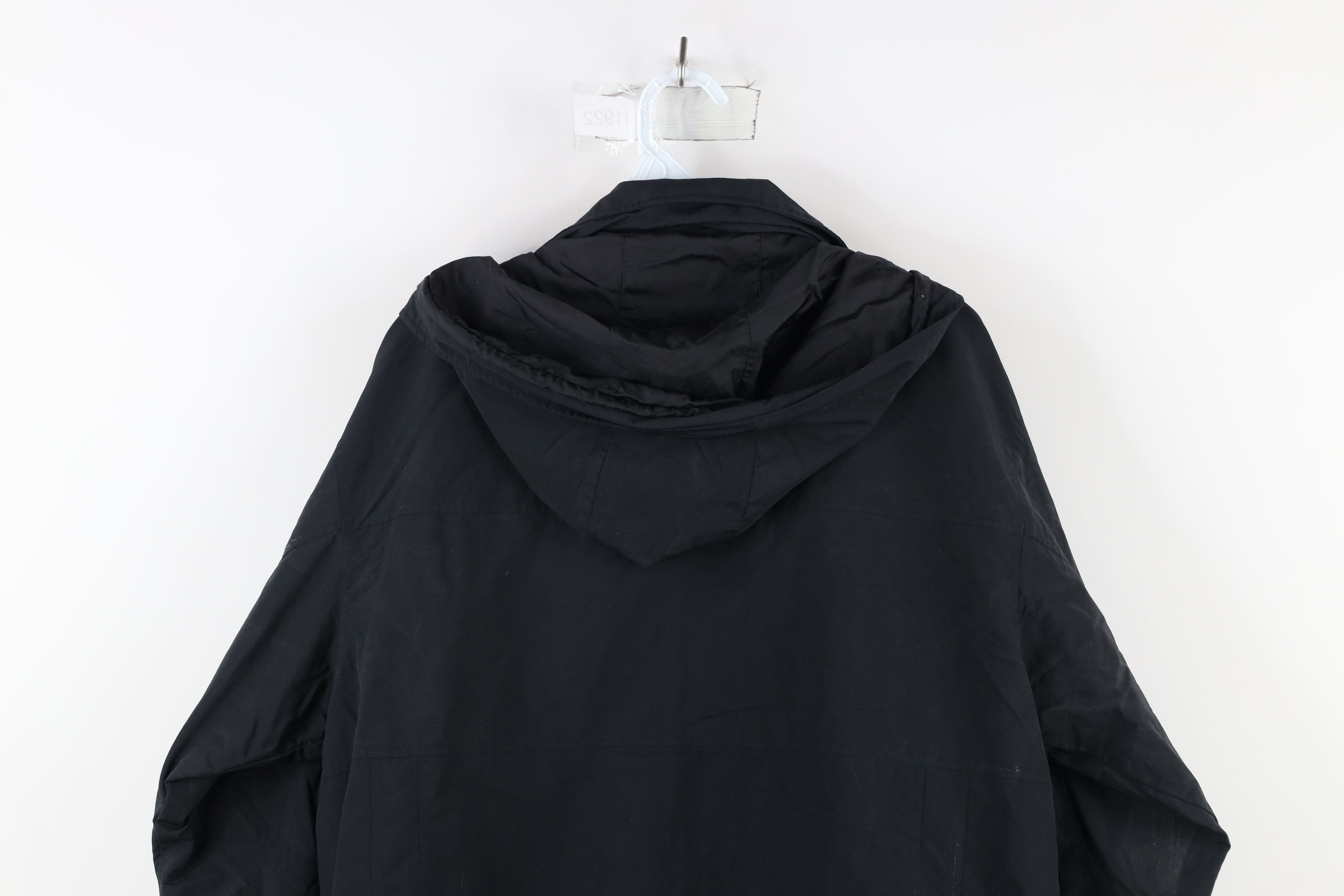 L.L. Bean Vintage LL Bean Waterproof Full Zip Hooded Rain Jacket Black Size US S / EU 44-46 / 1 - 14 Thumbnail