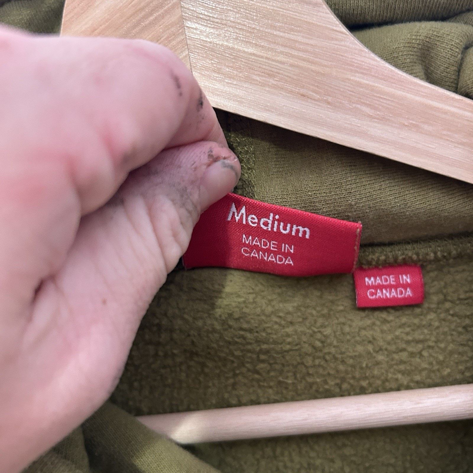 Supreme Supreme Paneled Arc Sleeve Hooded Sweatshirt “Olive” SS17 Size US M / EU 48-50 / 2 - 9 Thumbnail