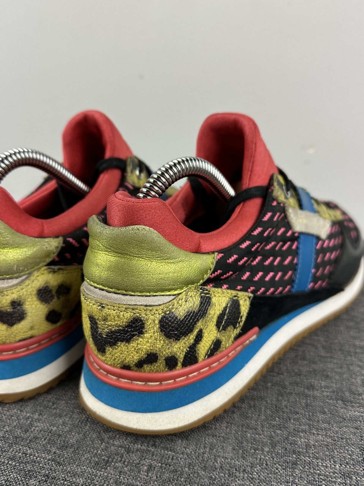 Dolce & Gabbana Dolce & Gabbana Animal & Zigzag Print Trainers Sneakers W’ Size US 7.5 / IT 37.5 - 11 Thumbnail