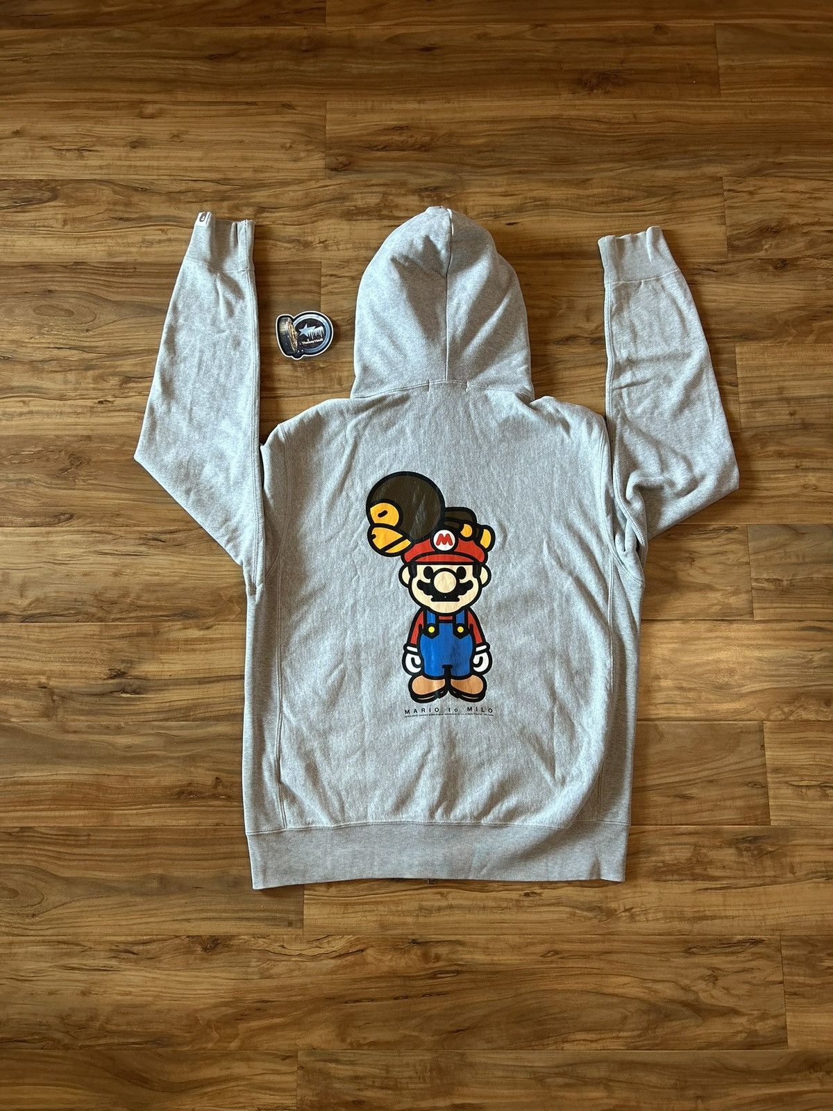Bape Baby Milo X Super Mario Full Zip | Grailed