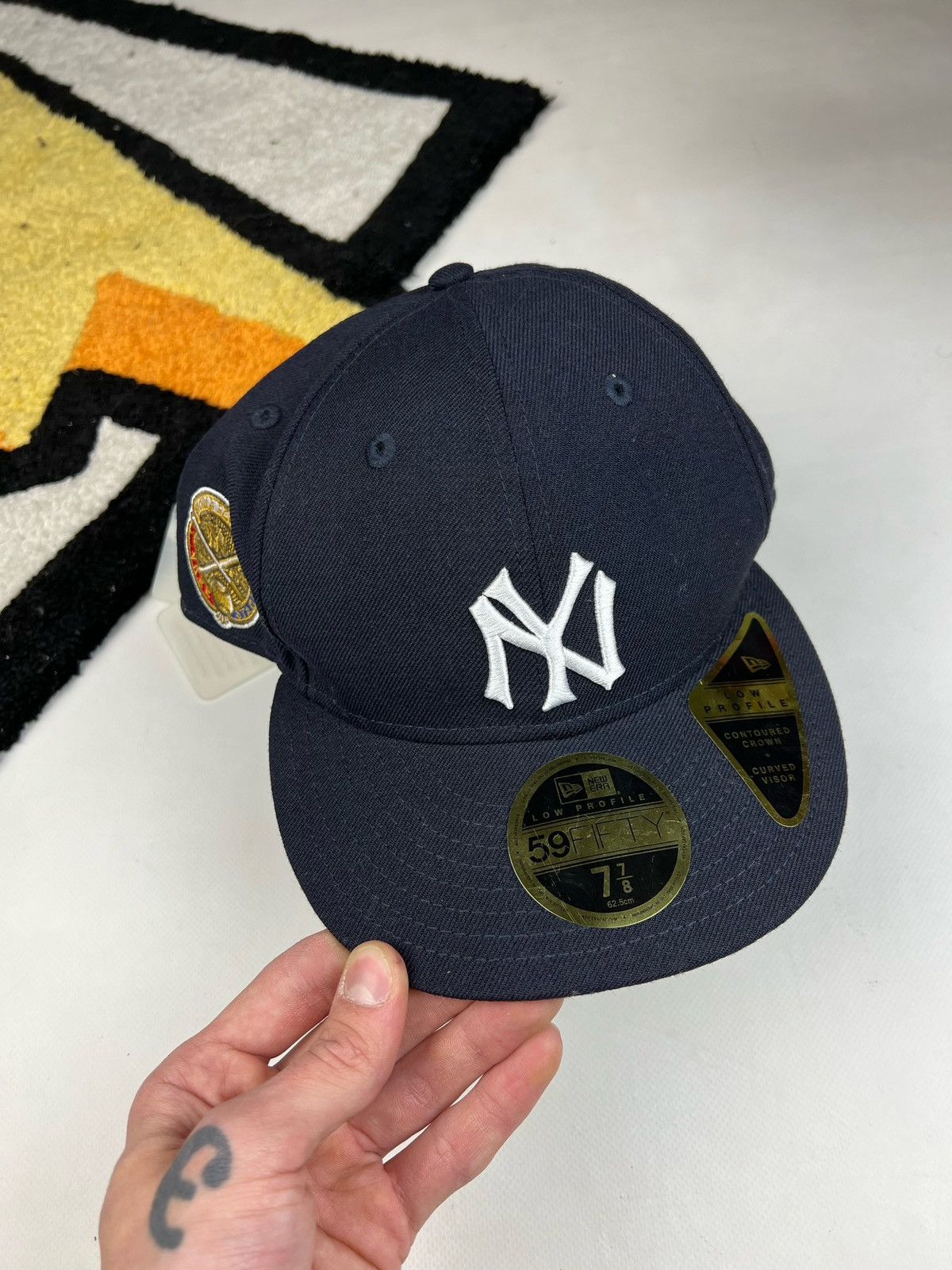 Kith Kith Snapback New York Yankees Navy Blue wool Size ONE SIZE - 3 Thumbnail