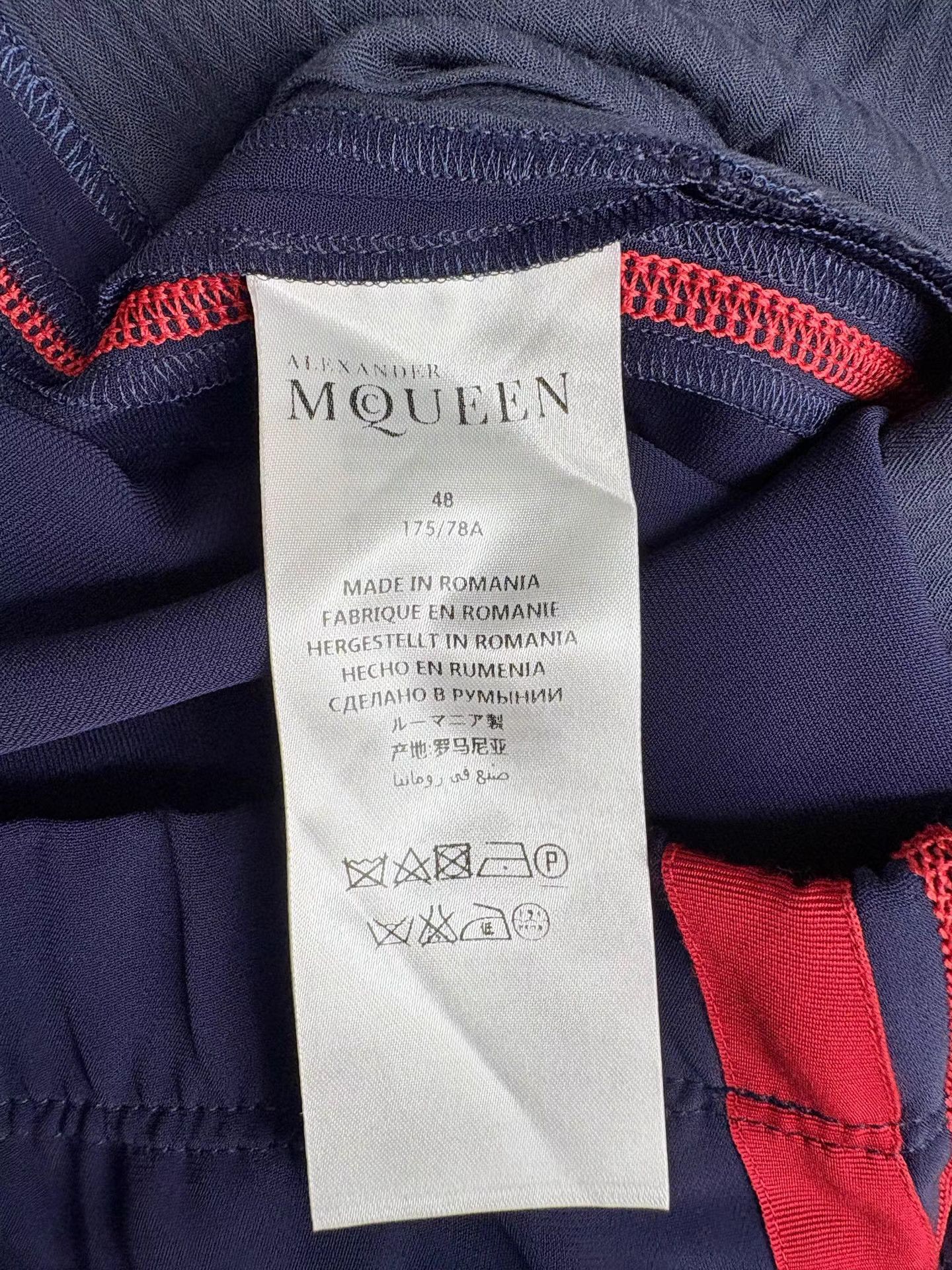 Alexander McQueen ALEXANDER MCQUEEN Side Stripe Pants Size US 32 / EU 48 - 4 Thumbnail