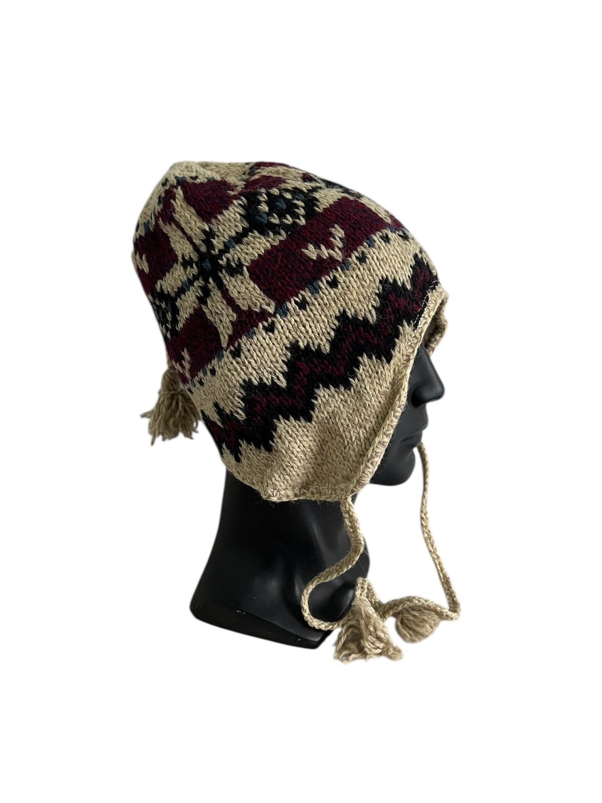 Vintage Vintage Wool Earflap Beanie Hats Size ONE SIZE - 1 Thumbnail