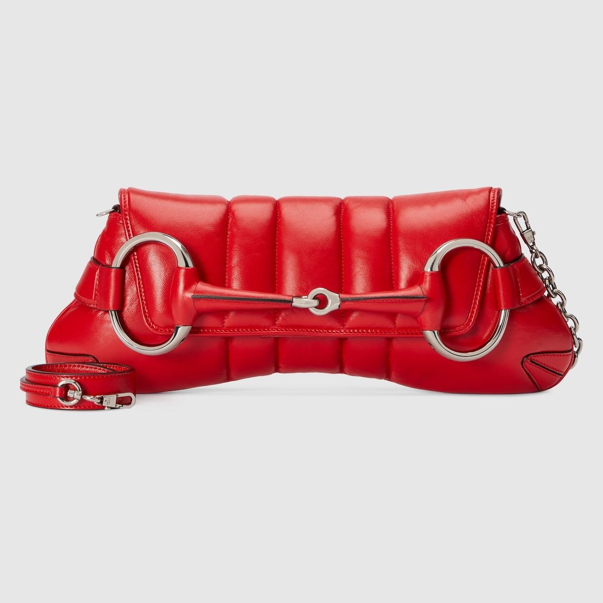 Gucci o1s1wg110125 Size: OS / Horsebit Chain Medium Shoulder Bag Size ONE SIZE - 6 Thumbnail