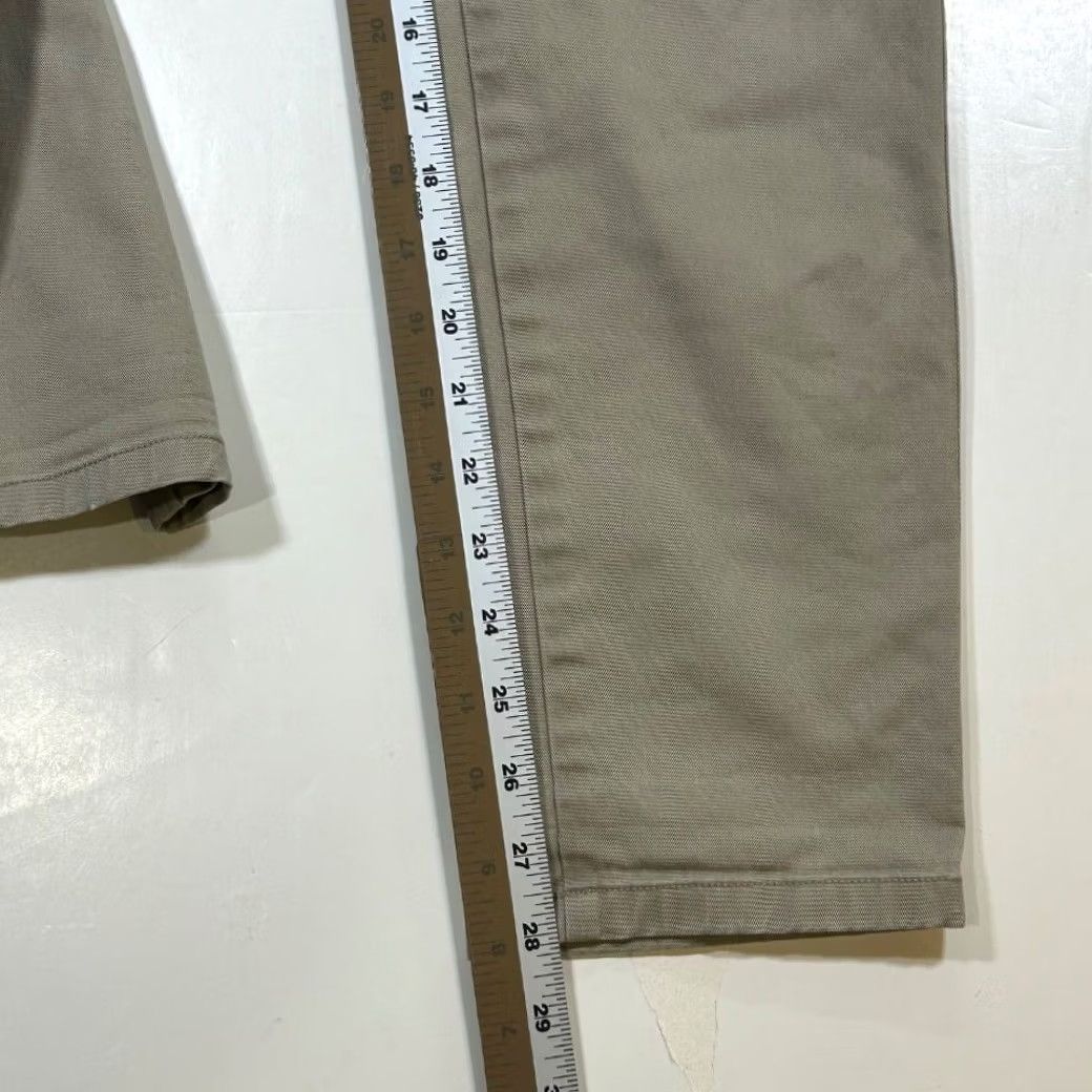 Everlane Everlane Chino Pants Athletic Fit Mens 29x30 Beige Cotton Blend Stretch Flat Front Pockets Casual Workwear 29 Mens Size US 29 - 7 Thumbnail