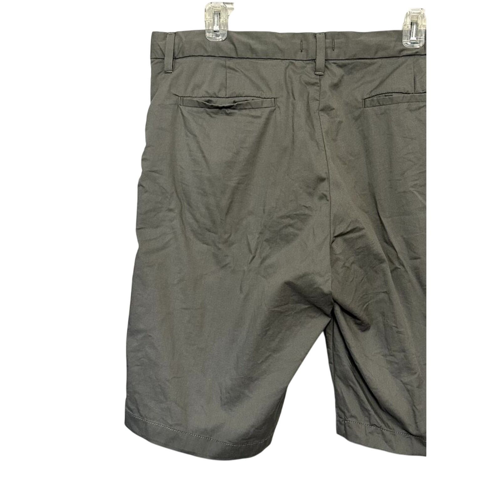 14th & Union 14th & Union Chino Shorts Zip/Drawstring Slim Fit Gray 38 Size US 38 / EU 54 - 5 Thumbnail
