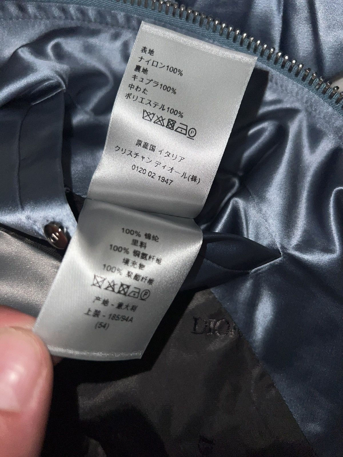 Dior × Stussy Dior x Stussy Bomber Jacket Size US L / EU 52-54 / 3 - 16 Thumbnail
