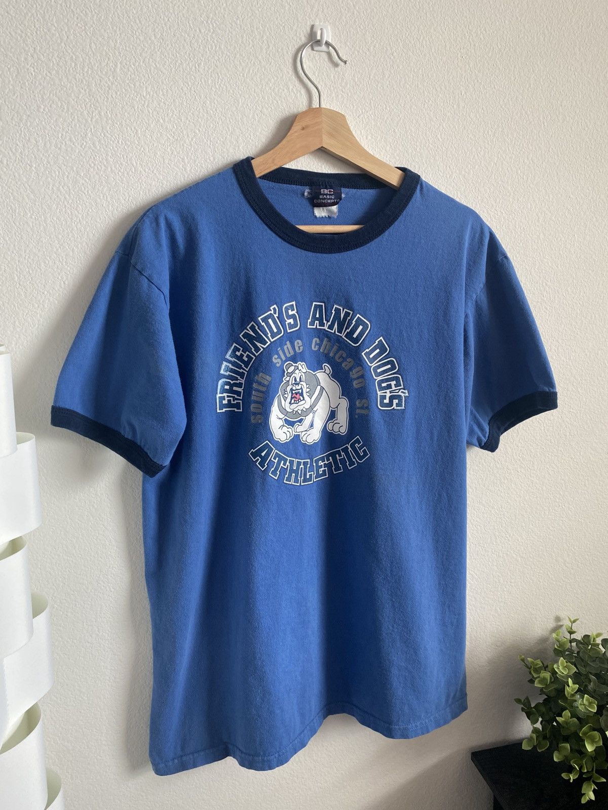 Vintage VINTAGE SOUTH SIDE CHICAGO ATHLETICS RINGER TEE Size US L / EU 52-54 / 3 - 2 Thumbnail