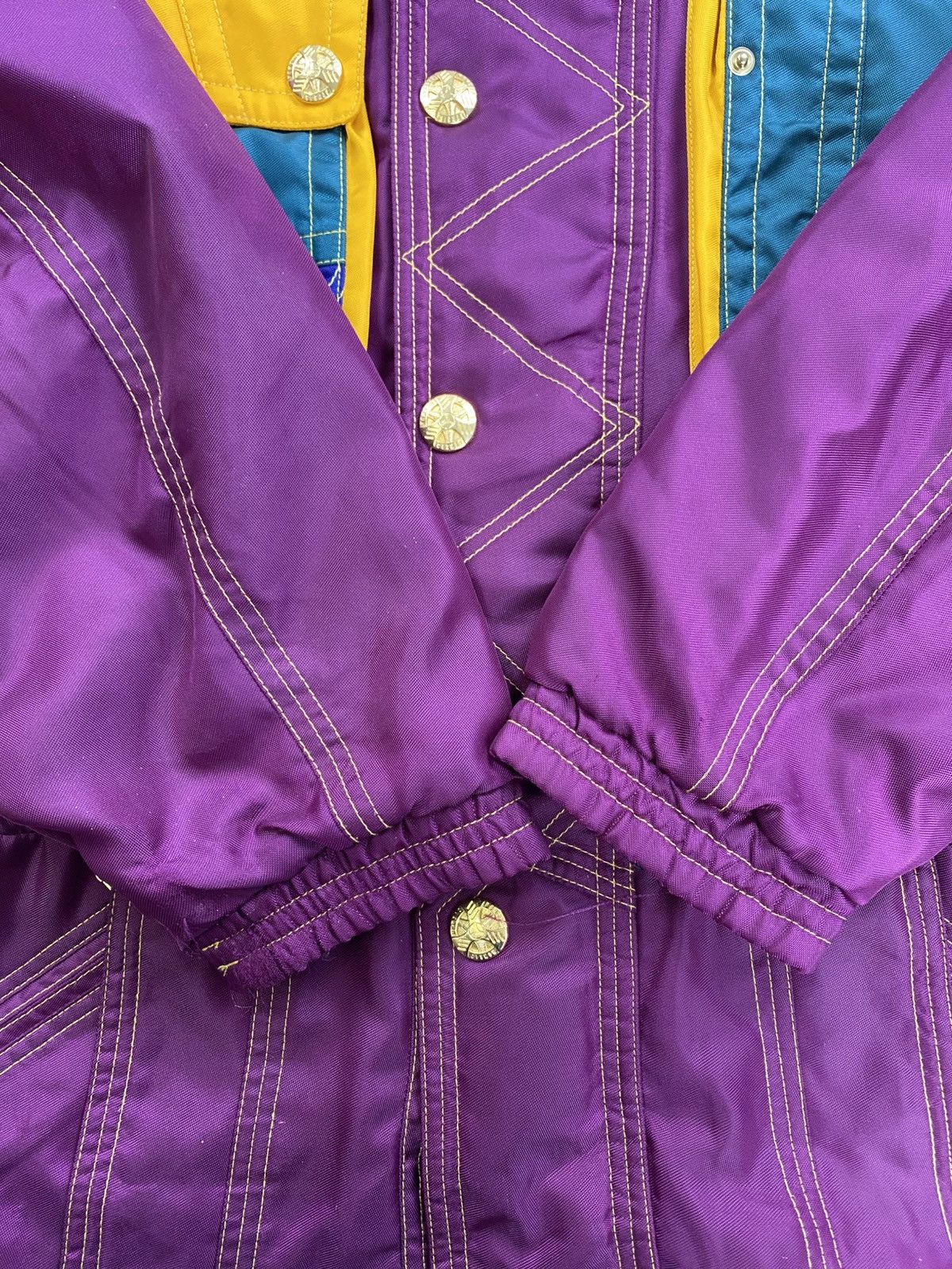 Japanese Brand × Vintage Vintage Cismon Bomber Ski Wear Multicolour Jacket Size US L / EU 52-54 / 3 - 8 Thumbnail