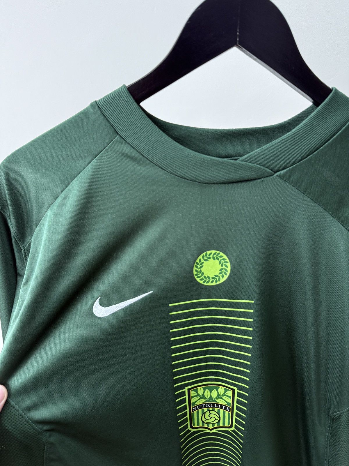 Nike Vintage Nike Nutrilite Ronaldinho #80 Football Jersey Size US L / EU 52-54 / 3 - 3 Thumbnail