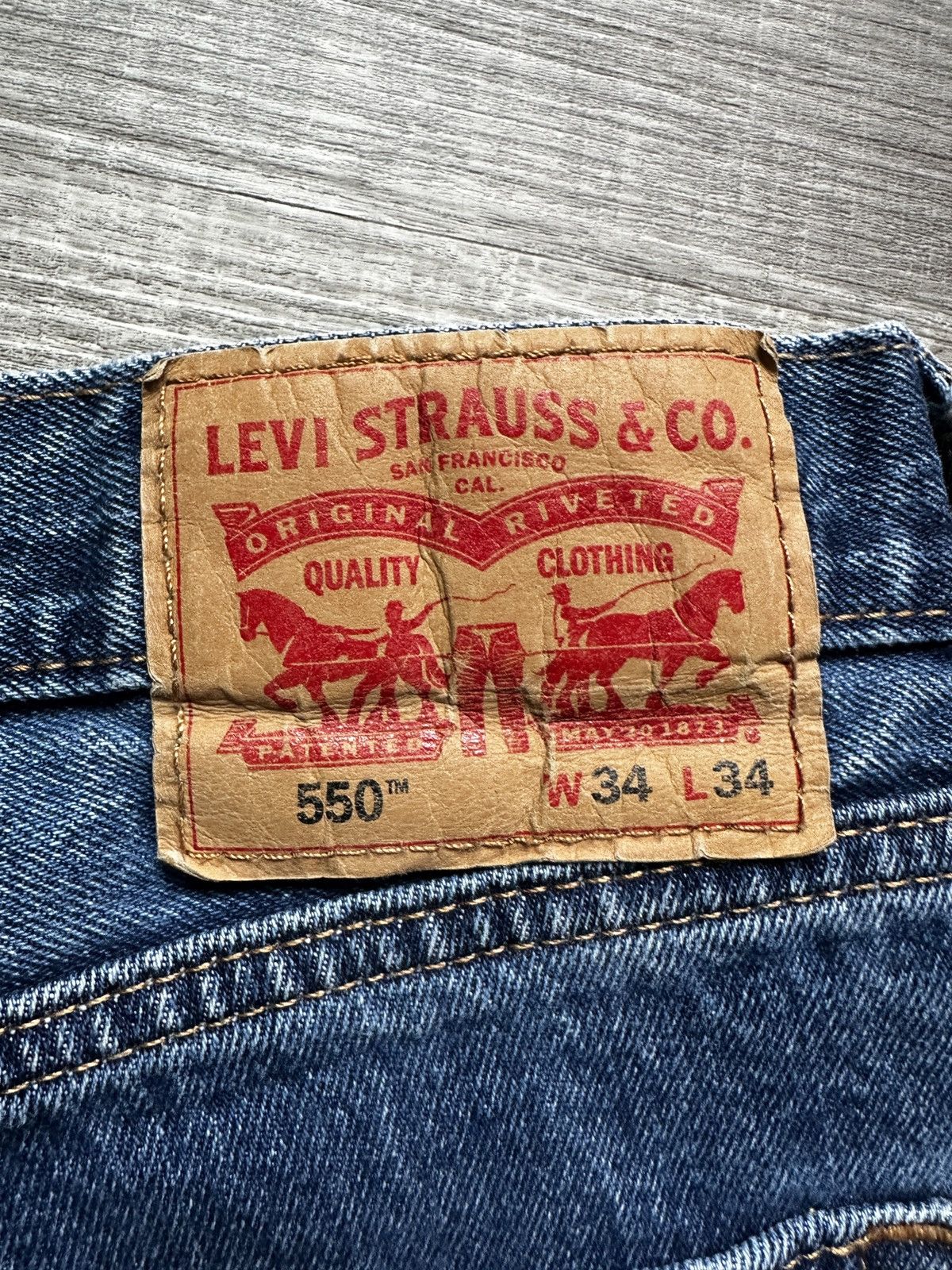Levi's Levi’s 550 Denim Jeans Vintage Size US 34 / EU 50 - 7 Thumbnail