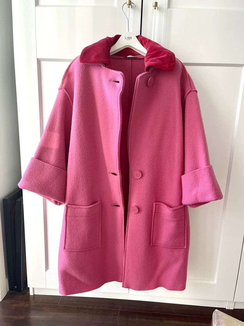 Max Mara Max Mara Wool broadcoat Size S / US 4 / IT 40 - 1 Thumbnail