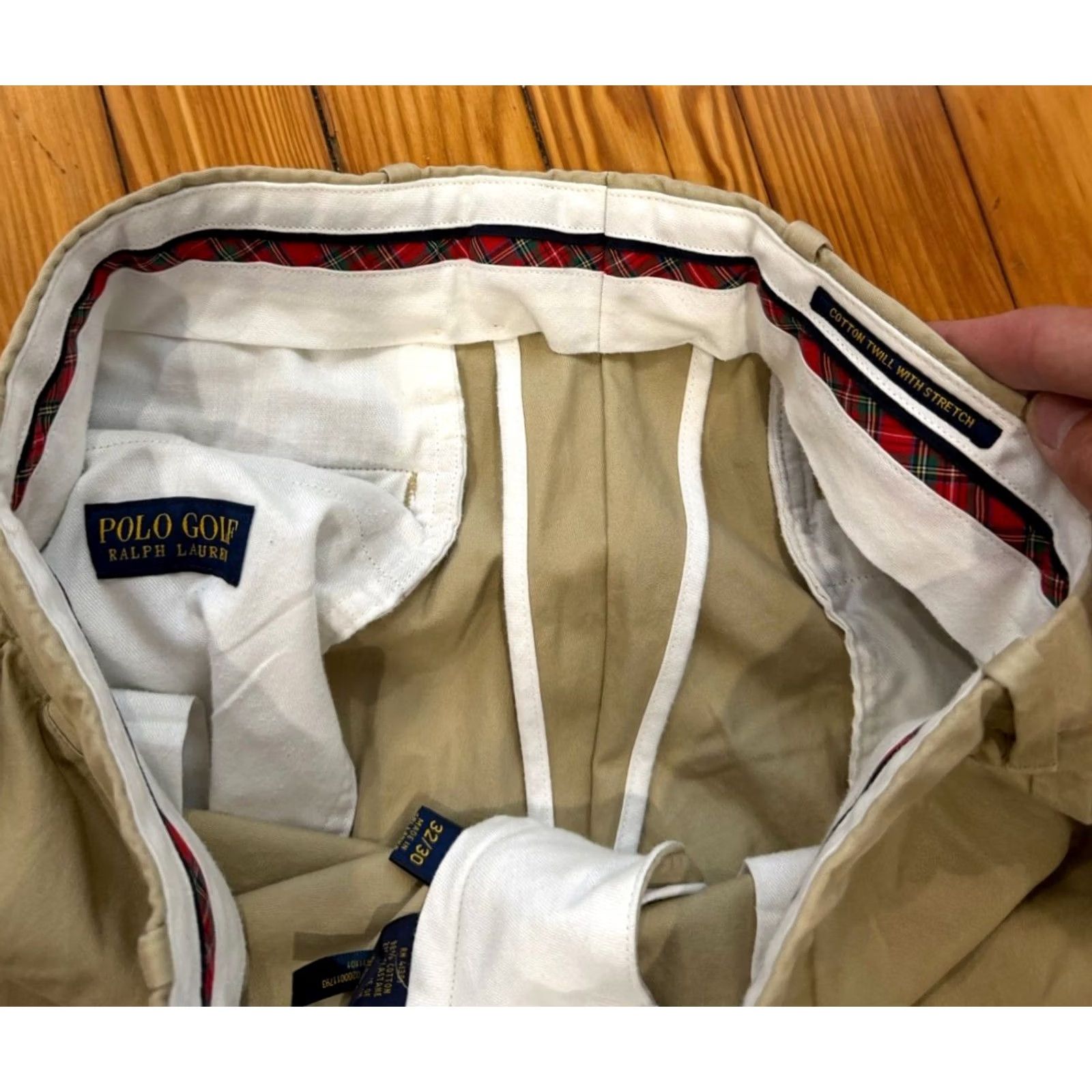 Polo Ralph Lauren Polo Ralph Lauren Pants Men Tailored Fit Performance Twill Golf 32x30 Beige Sand Casual Sports Logo 90s/Preppy Mens Size US XS / EU 42 / 0 - 3 Thumbnail
