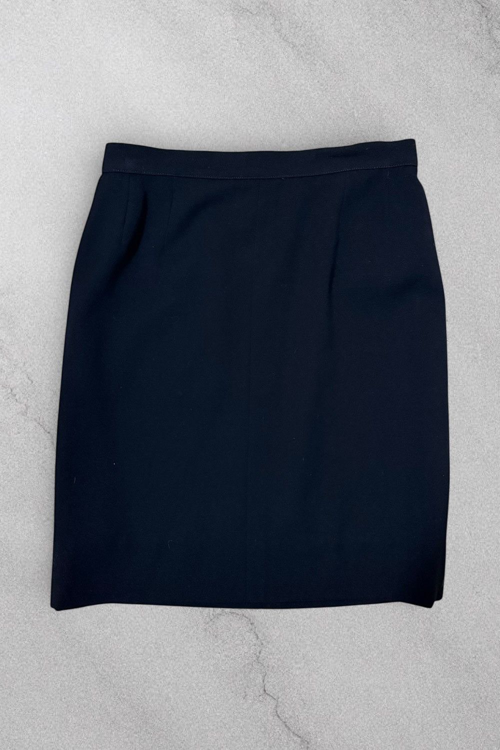 Chanel Chanel Boutique Navy Skirt – 1998 Spring Collection (98P) Size 27" / US 4 / IT 40 - 4 Thumbnail
