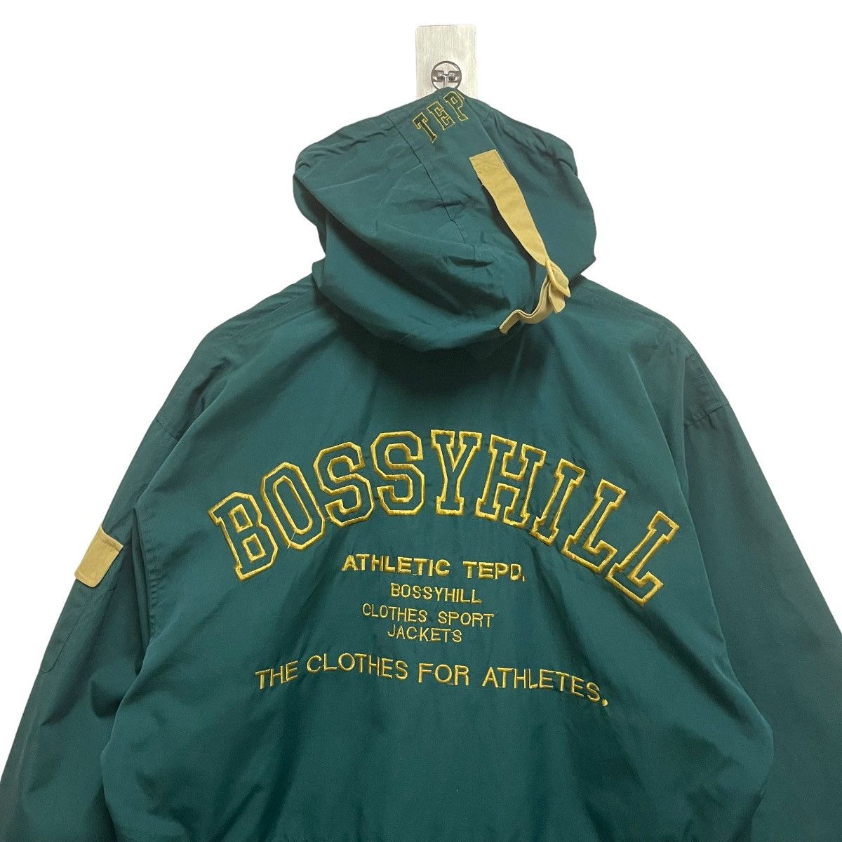 Japanese Brand VTG BOSSHILL NEW YORK ATHLETIC DEPT 1965 HOODIE JACKET Size US L / EU 52-54 / 3 - 4 Thumbnail
