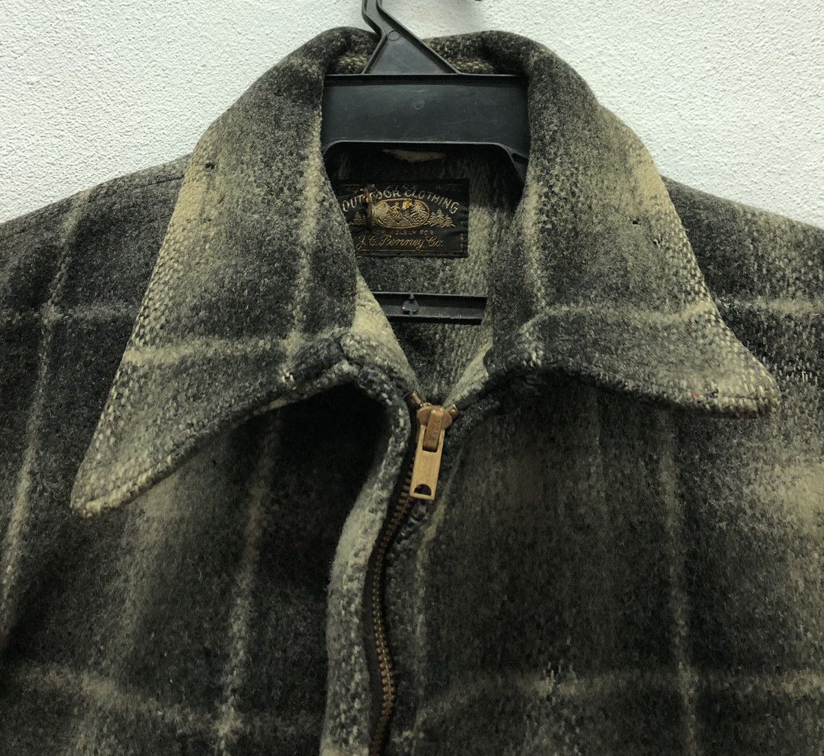 JCPenney Vintage Made Solely For J.C. Penny Co Wool Jacket Size US L / EU 52-54 / 3 - 3 Thumbnail