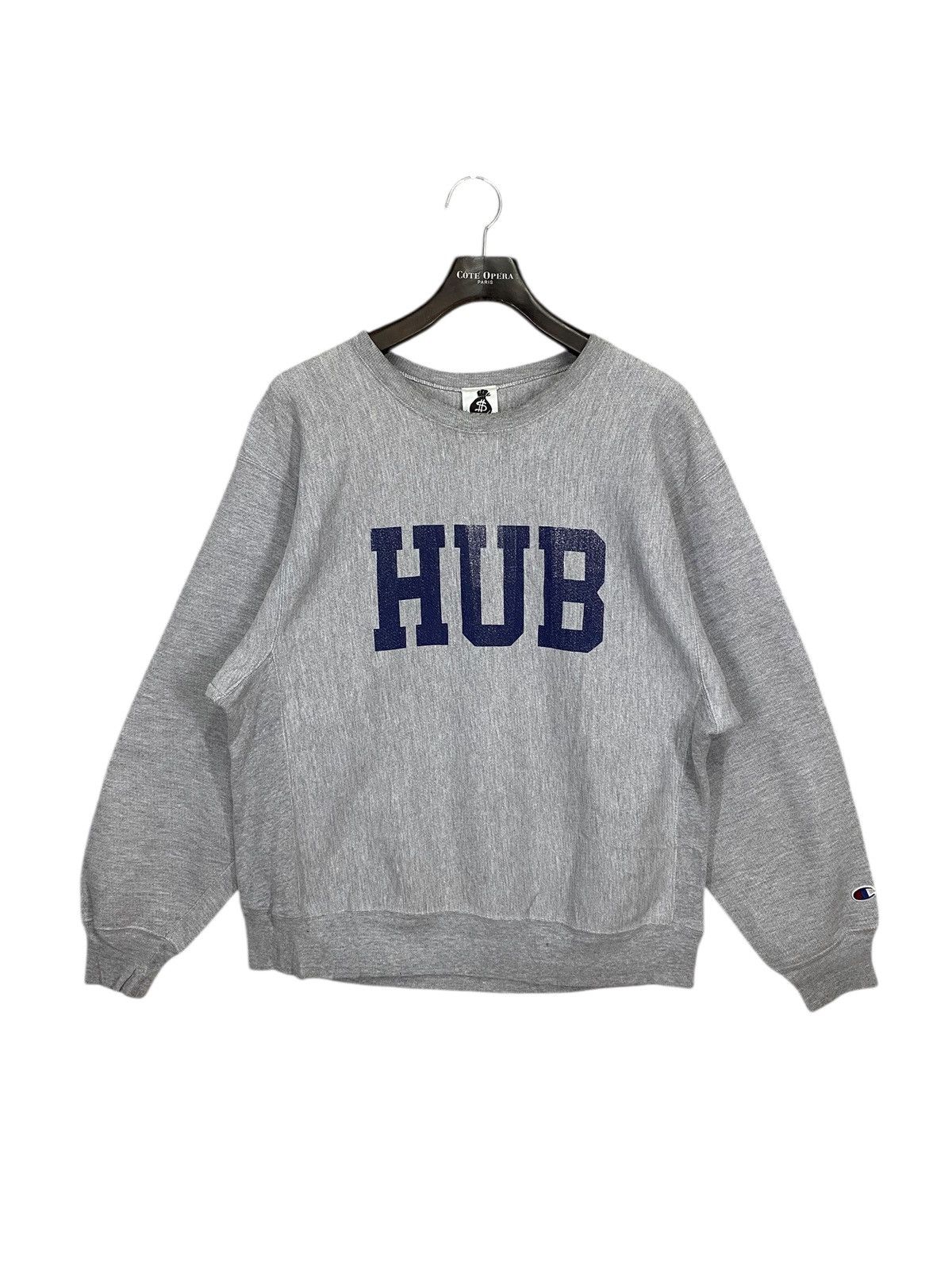 Champion × Japanese Brand × Vintage Vintage y2k champion reverse weave x japanase brand hub Size US XL / EU 56 / 4 - 1 Thumbnail