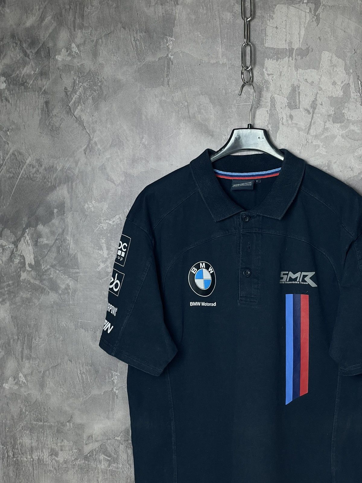 BMW × Vintage Vintage Racing BMW Tyco T-Shirt Polo Formula Uno Size US L / EU 52-54 / 3 - 3 Thumbnail