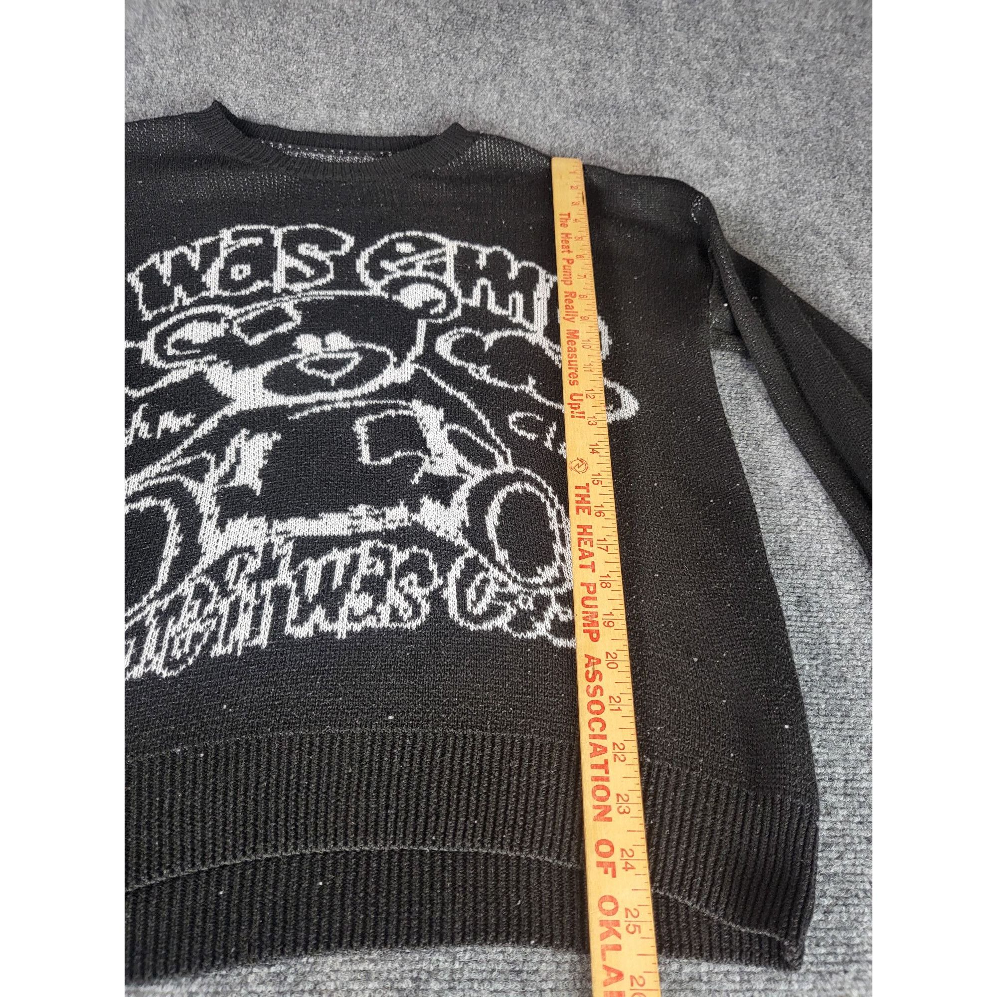 Shein Shein Sweater Women Sz L i was emo before it was cool boxy j Size L / US 10 / IT 46 - 3 Thumbnail