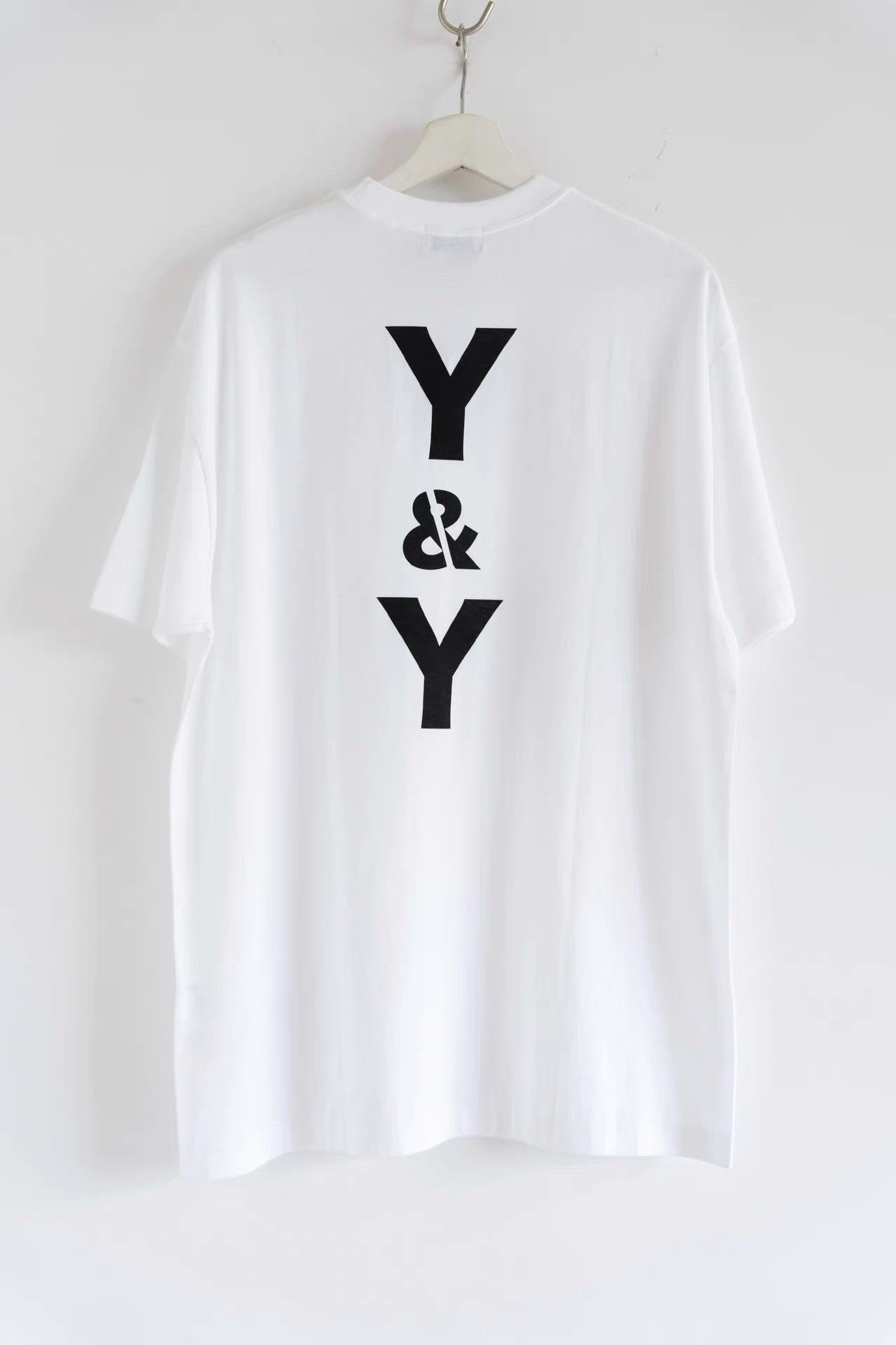 Yohji Yamamoto Yohji Yamamoto 24aw Y&Y Logo Print T-shirt K4 Size US L / EU 52-54 / 3 - 1 Thumbnail