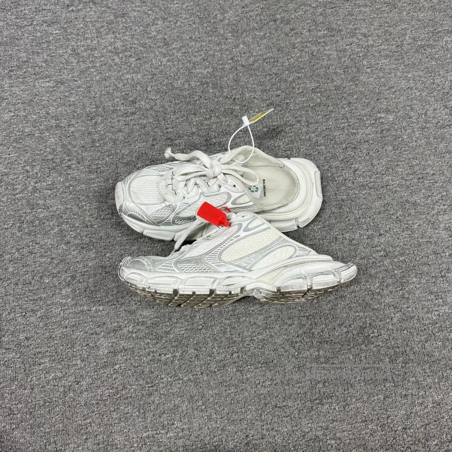 Balenciaga Balenciaga 3XL Mule White mesh half-oversized dad shoes| Size US 7 / EU 40 - 2 Thumbnail