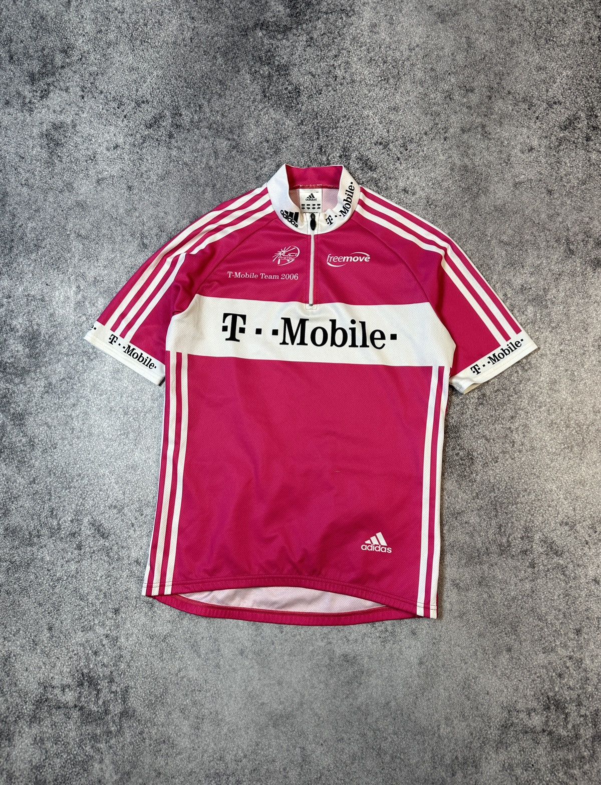 Adidas Adidas T-Mobile Team Cycles Racing Rare Jersey VTg L Size US L / EU 52-54 / 3 - 1 Thumbnail