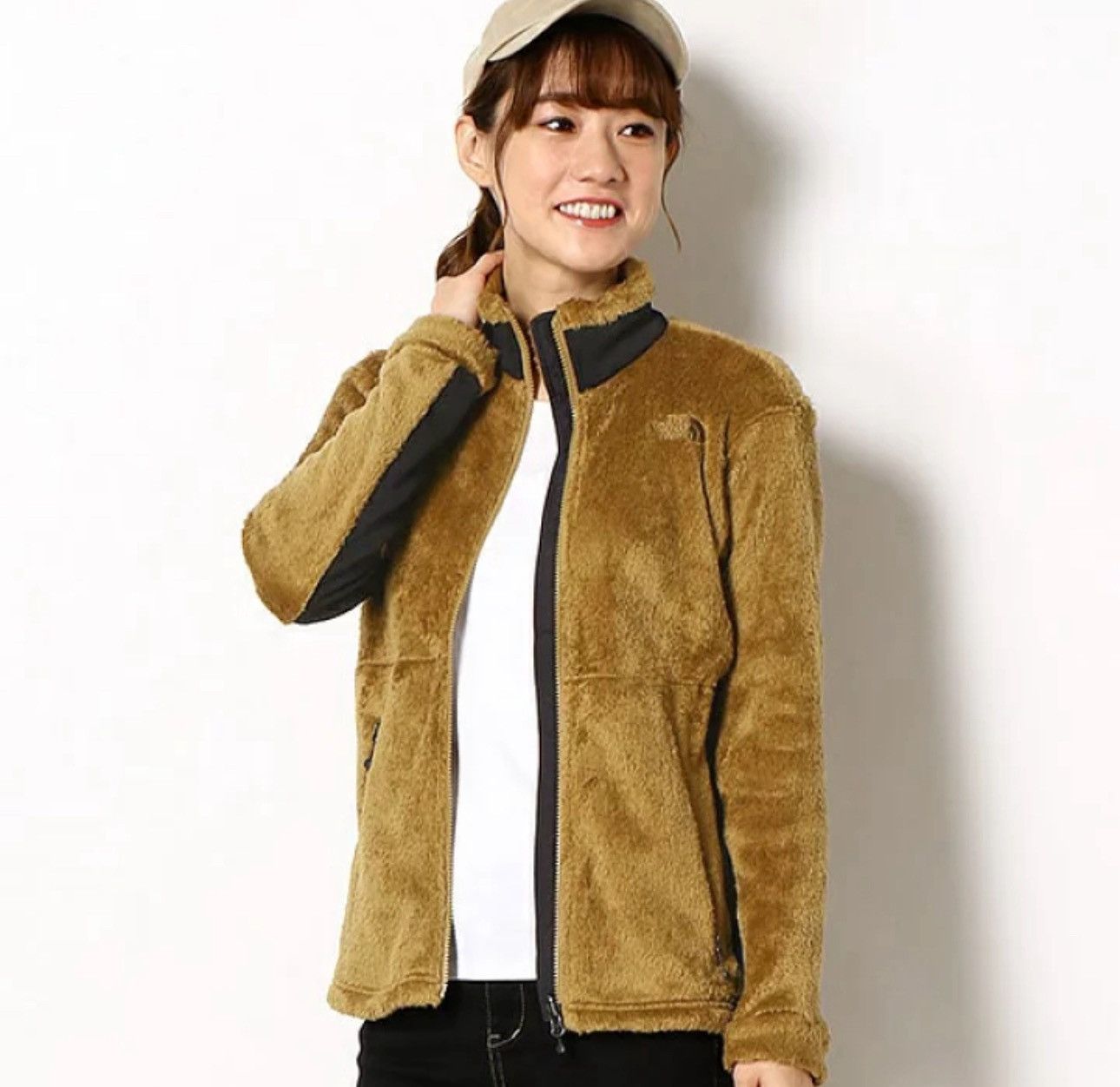 The North Face The North Face Zip In Versa Mid fleece jacket in brown Size L / US 10 / IT 46 - 1 Thumbnail