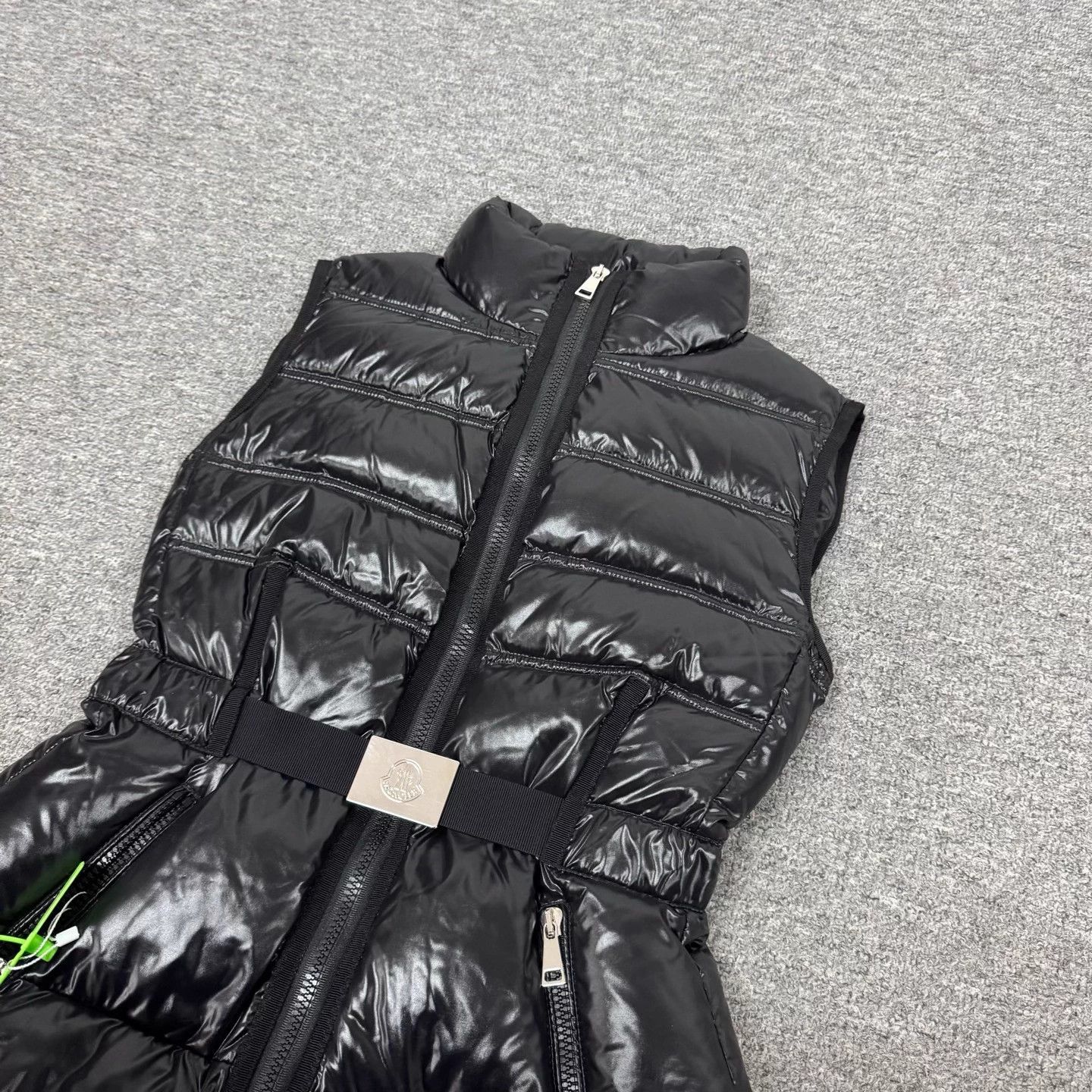 Moncler Moncler waist-cinched down vest black size 1 Size S / US 4 / IT 40 - 3 Thumbnail