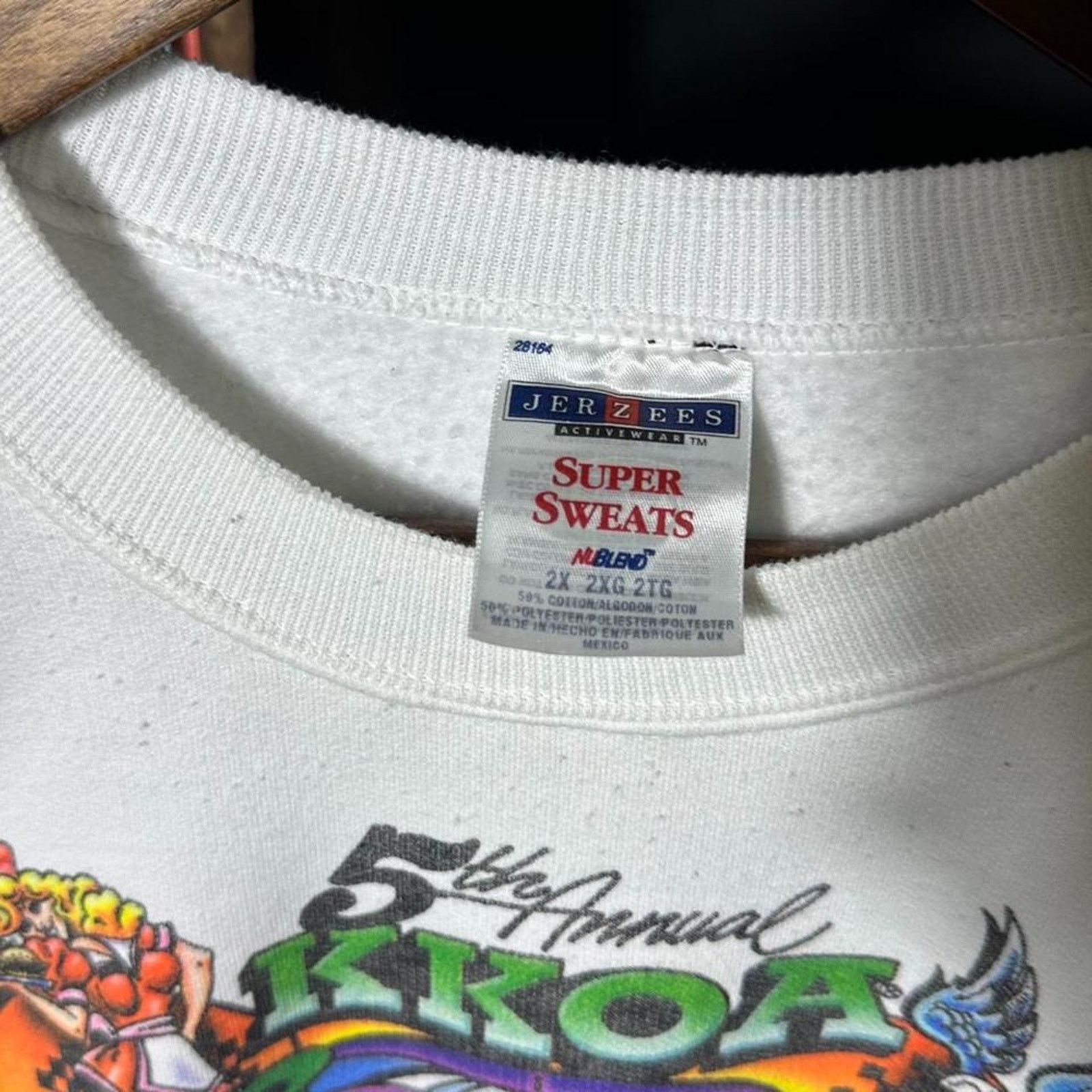 Jerzees Vintage Y2K Blast With The Past Car Show Crewneck Sweatshirt Size US XXL / EU 58 / 5 - 4 Thumbnail