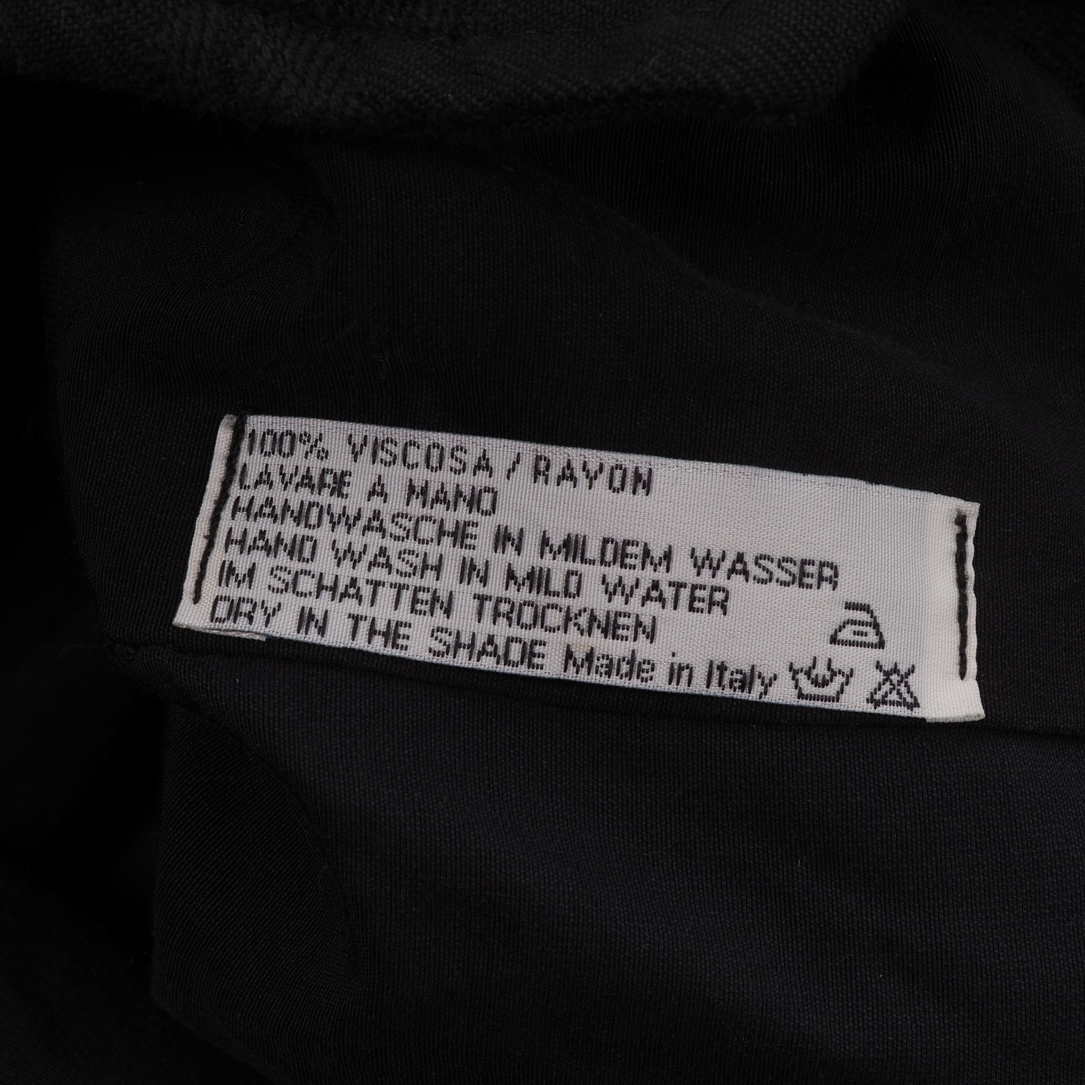 Vintage Paradise Italian Vintage Black Embroidery Patchwork Jacket Size ONE SIZE - 7 Thumbnail