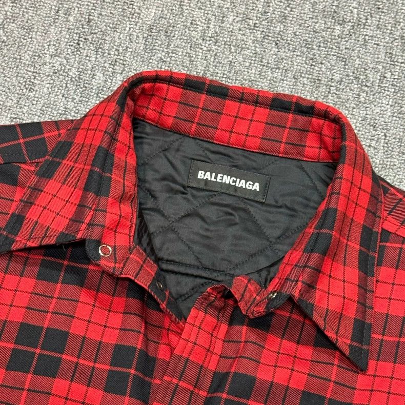 Balenciaga Balenciaga size 39 Red Haig Long Sleeve cotton-padded jack Size US L / EU 52-54 / 3 - 5 Thumbnail