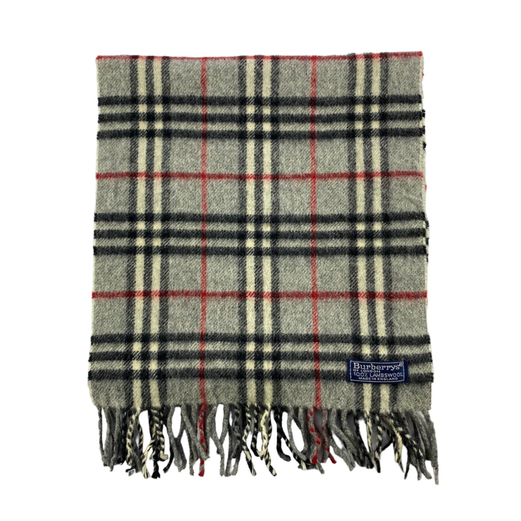 Burberry × Vintage Burberry Scarf / Muffler / Neckwear - WW961 Size ONE SIZE - 2 Thumbnail