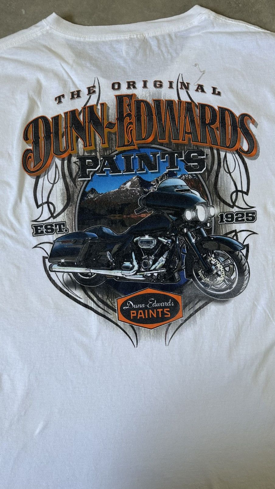 All Sport VINTAGE DUNN EDWARDS PAINTING PROMO CHOPPER TEE Size US XL / EU 56 / 4 - 6 Thumbnail