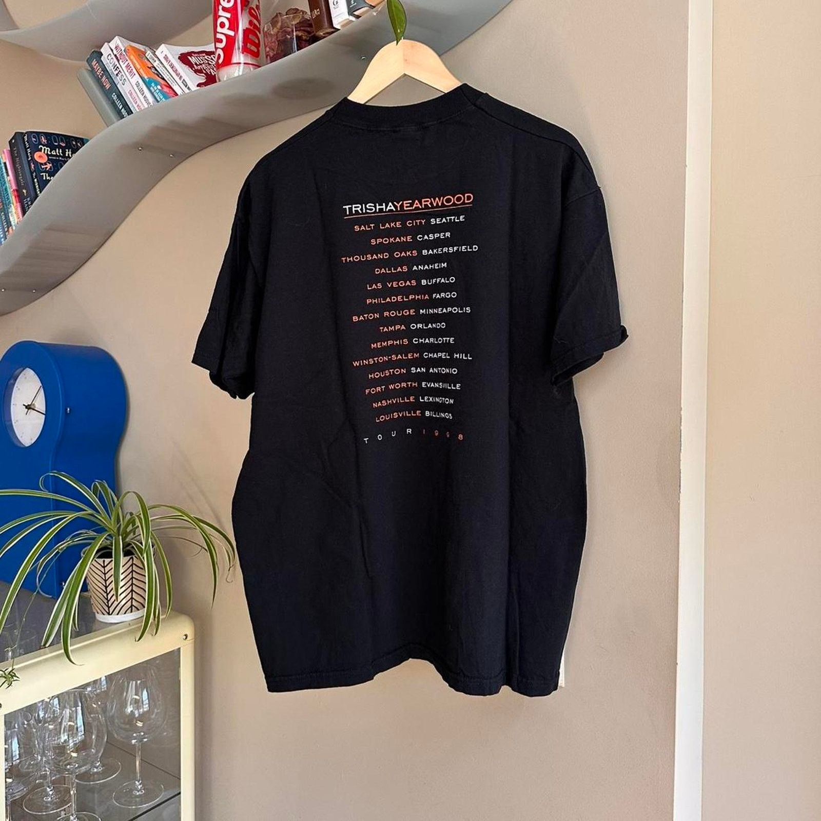 Band Tees × Fruit Of The Loom × Vintage Vintage 1998 Trisha Yearwood Size US XL / EU 56 / 4 - 4 Thumbnail
