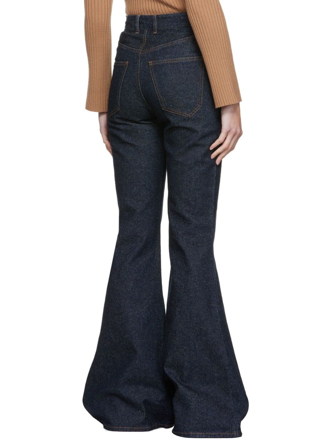 Chloe o1y0825 Denim Pant in Blue Size 28" / US 6 / IT 42 - 3 Thumbnail