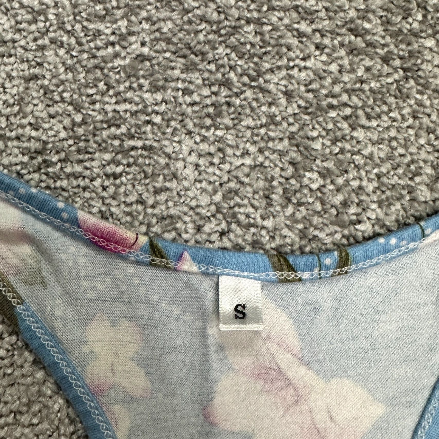 Vintage Unbranded Sundress Womens Small Blue Floral Halter Racerback Casual Summer Lightweight Knit Dress Size S / US 4 / IT 40 - 6 Thumbnail