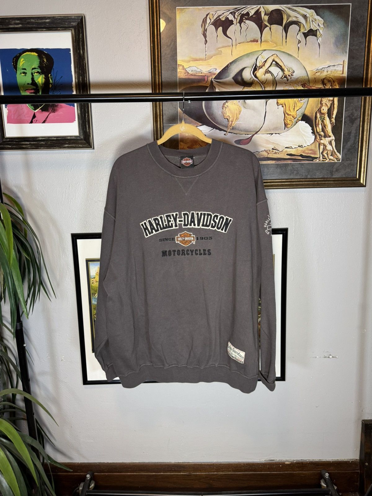 Harley Davidson Vintage Harley Davidson Sweatshirt Size US XXL / EU 58 / 5 - 1 Thumbnail