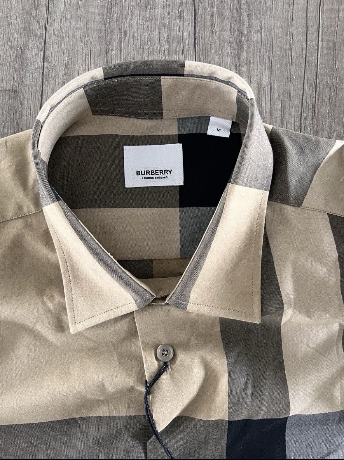 Burberry Burberry Checked Long Sleeve Shirt Size US M / EU 48-50 / 2 - 5 Thumbnail