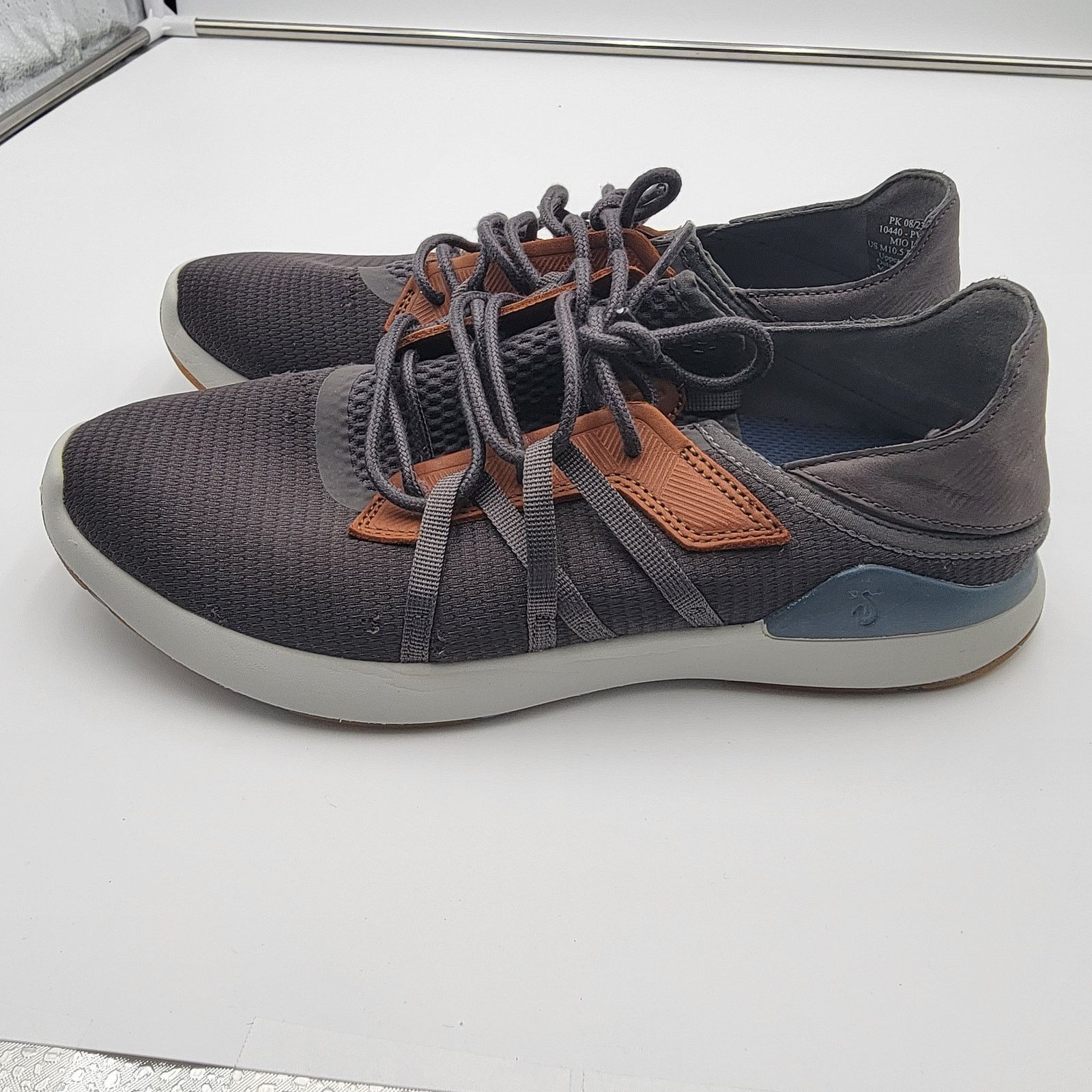 Olukai OluKai Mio Li Sz 10.5 Pavement/Vintage Indigo 10440-PVVI(89) Size US 10.5 / EU 43-44 - 2 Thumbnail