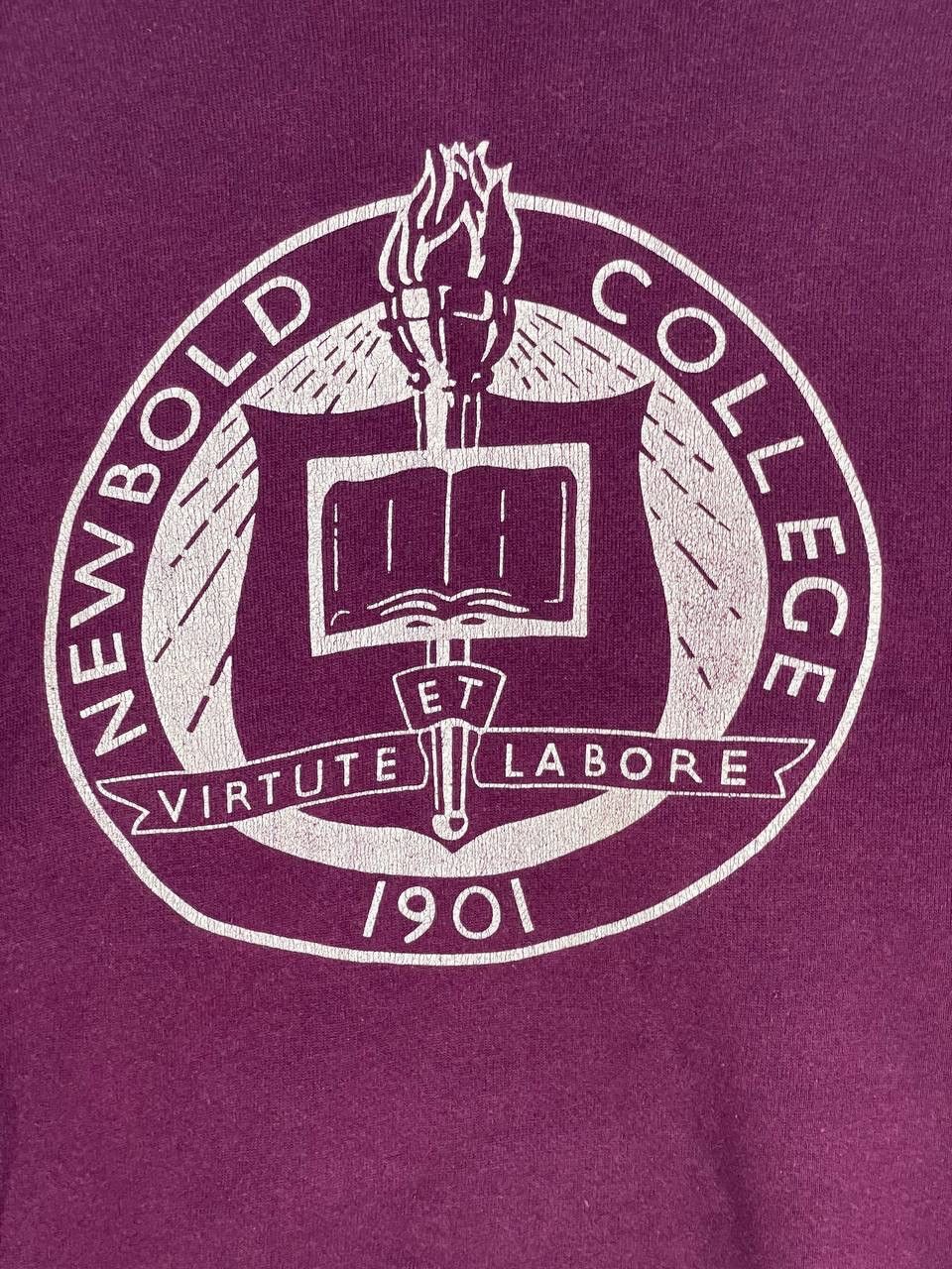 Vintage Vintage 80s new bold college Size US L / EU 52-54 / 3 - 3 Thumbnail