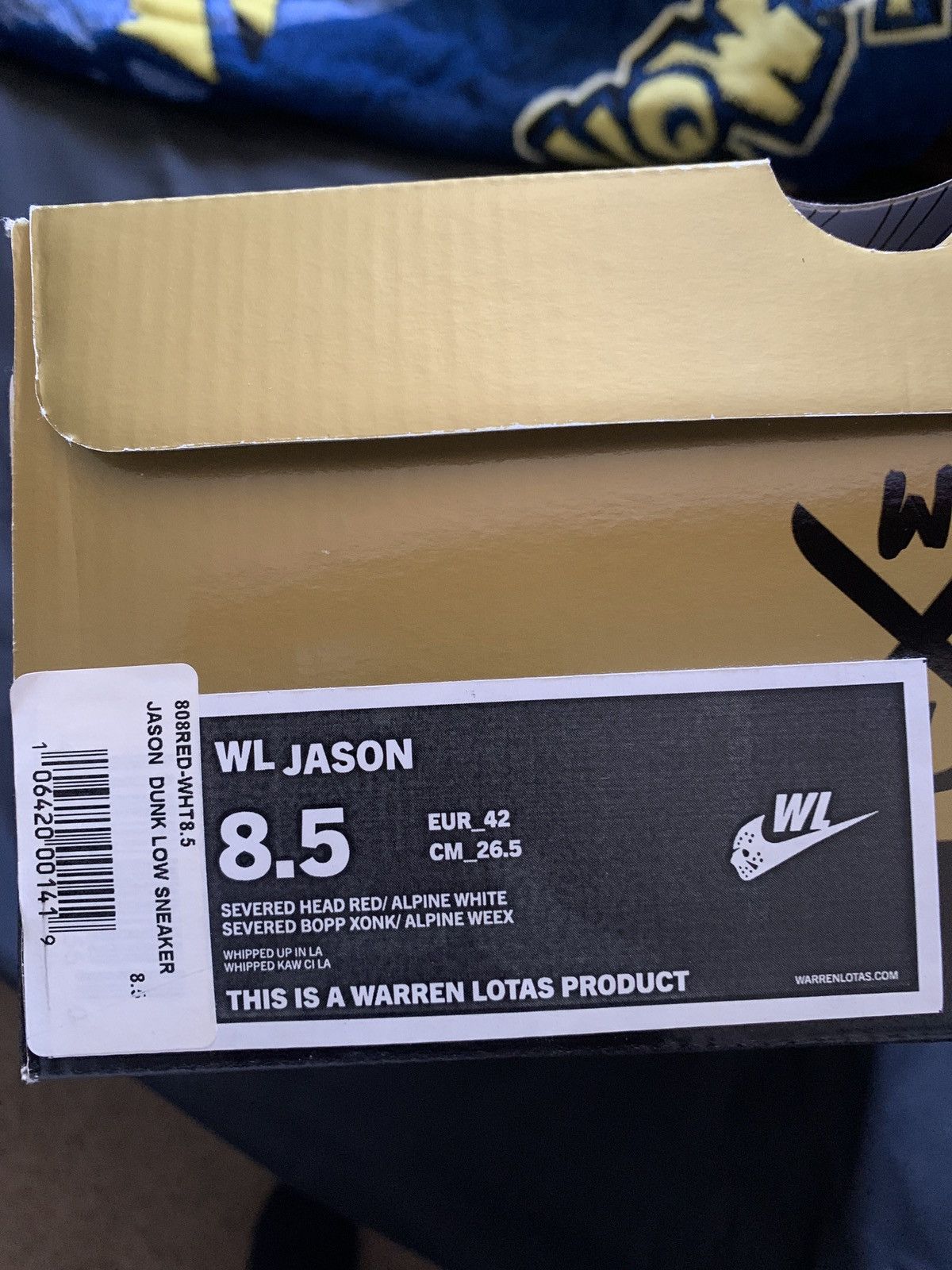 Warren Lotas Warren Lotas Jason Vorhees Dunk Size US 8.5 / EU 41-42 - 2 Thumbnail