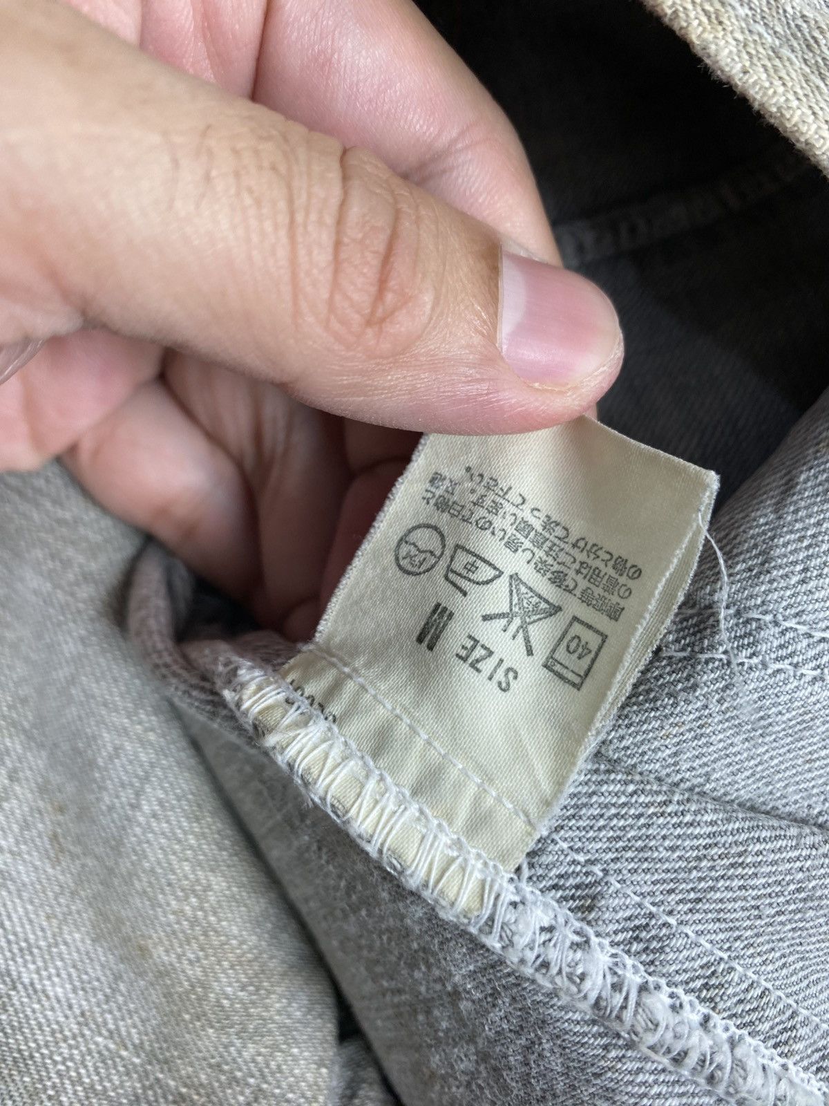 Levi's Rare‼️ Levi's Redloop Distressed Denim Chore Jacket Size US M / EU 48-50 / 2 - 10 Thumbnail