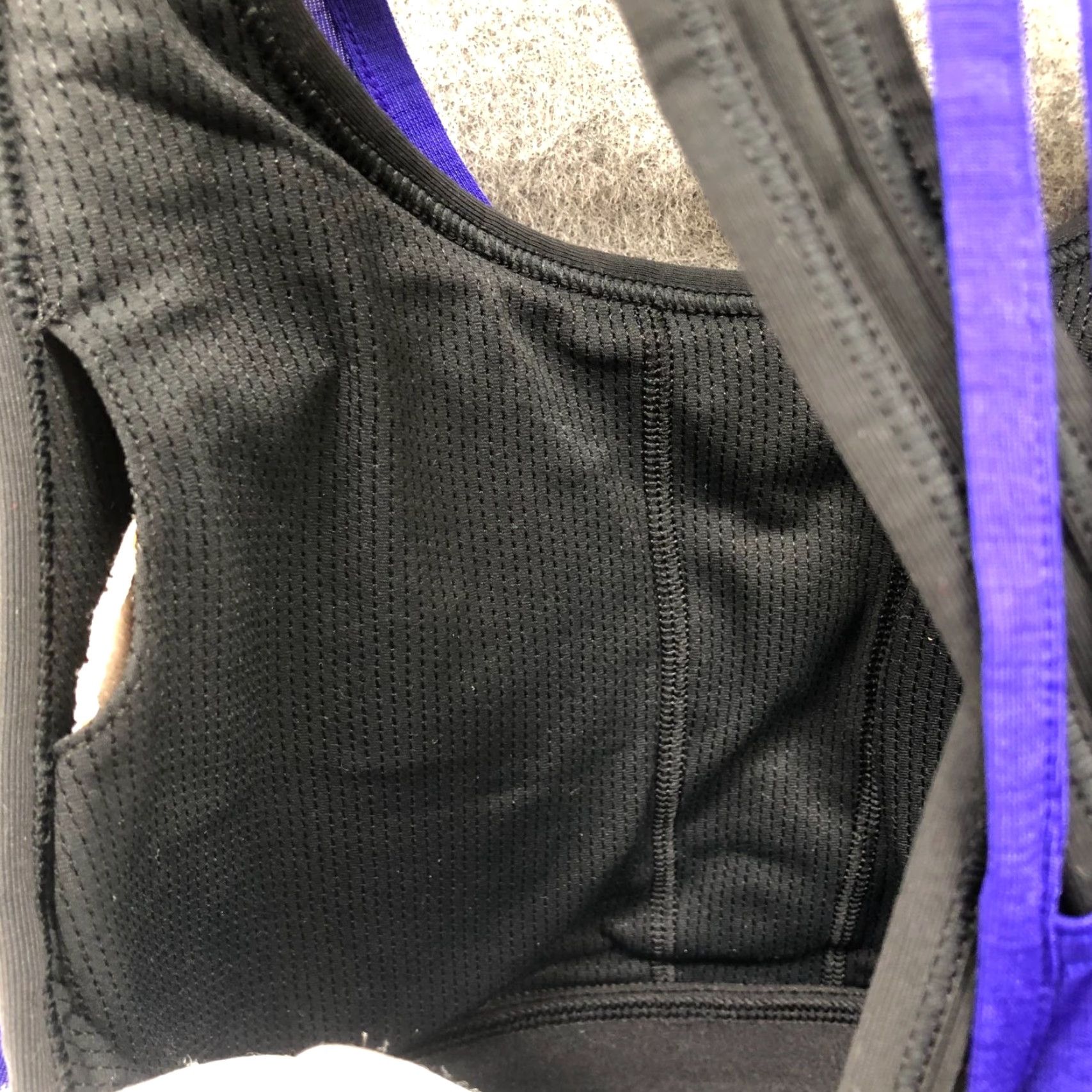 Athleta Athleta Box Jump Tank Top Womens XS Blue Built In Sports Bra Padded Two In One Gym Yoga Running Athletic Size XS / US 0-2 / IT 36-38 - 5 Thumbnail
