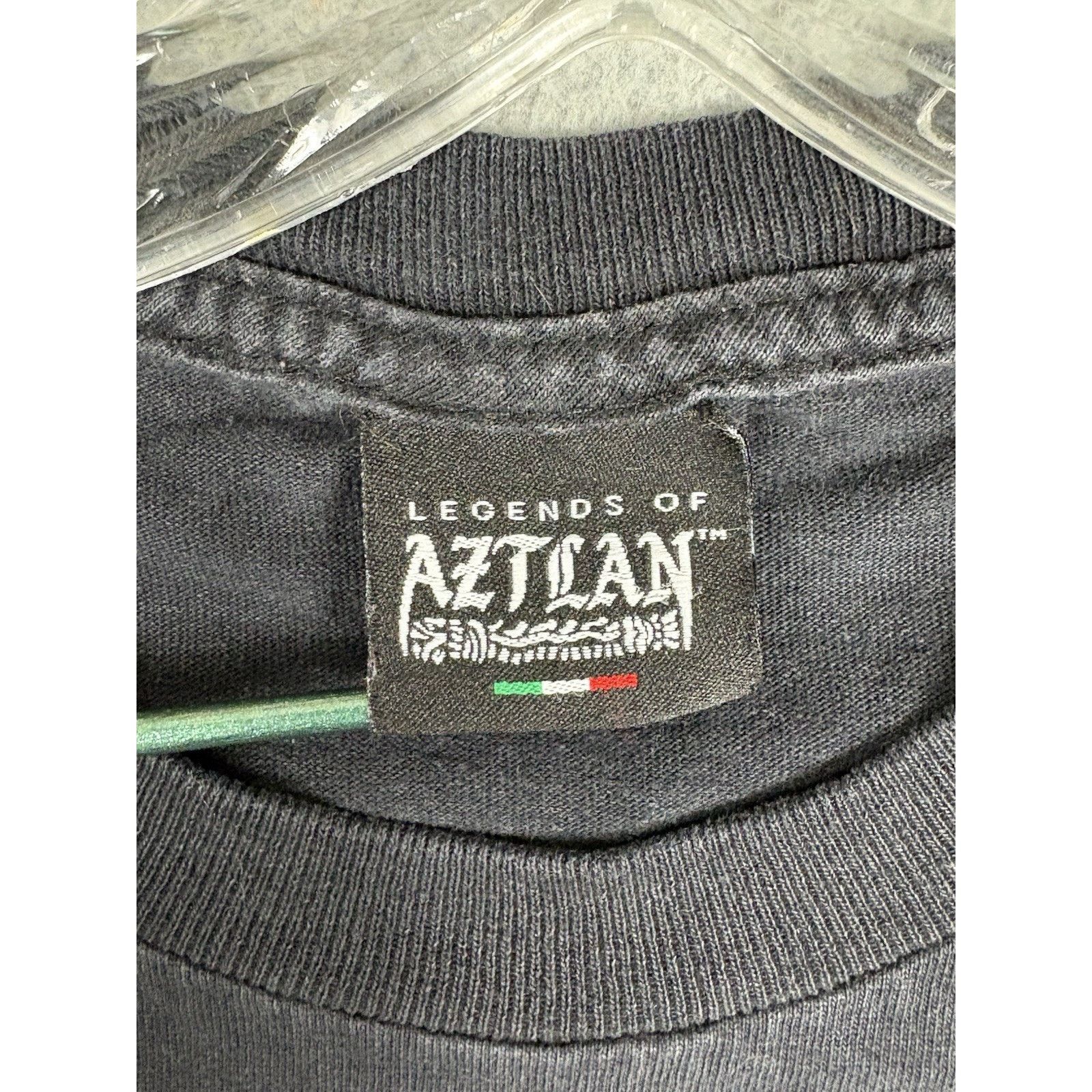 Other Vtg Aztlan Graphics Jesus T-shirt Men L Black 1996 Chicano Size US L / EU 52-54 / 3 - 3 Thumbnail